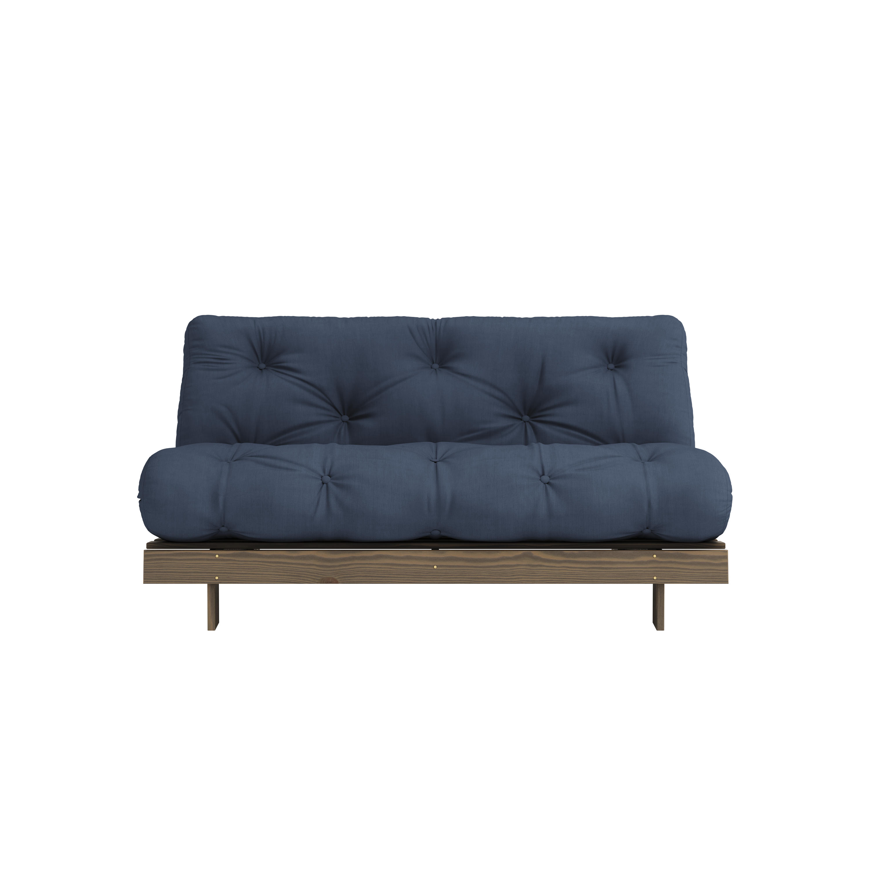 ROOTS CAROB BROWN 160 X 200 W. ROOTS MATTRESS NAVY