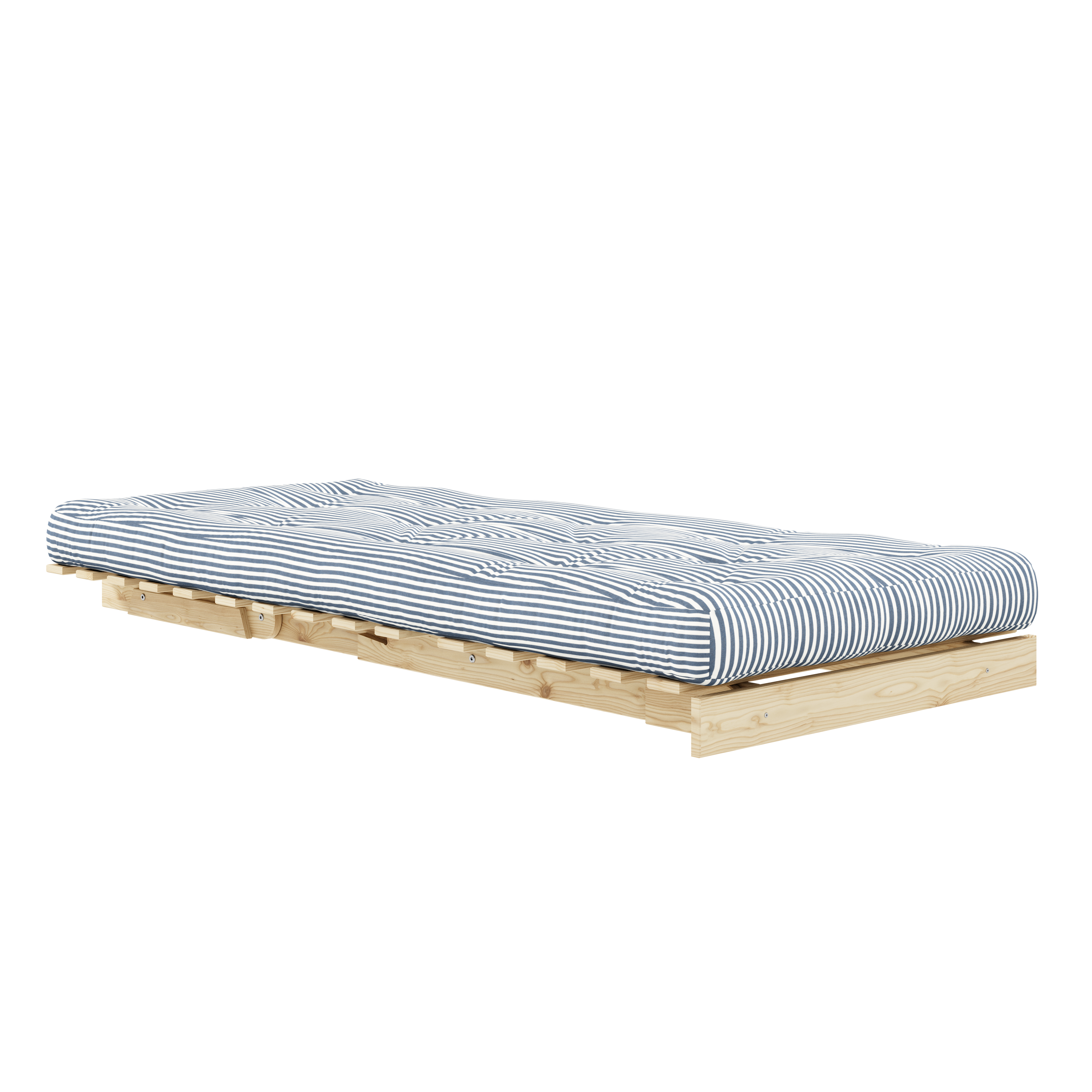 ROOTS RAW 90 X 200 W. ROOTS MATTRESS BEACH BLUE 90 X 200