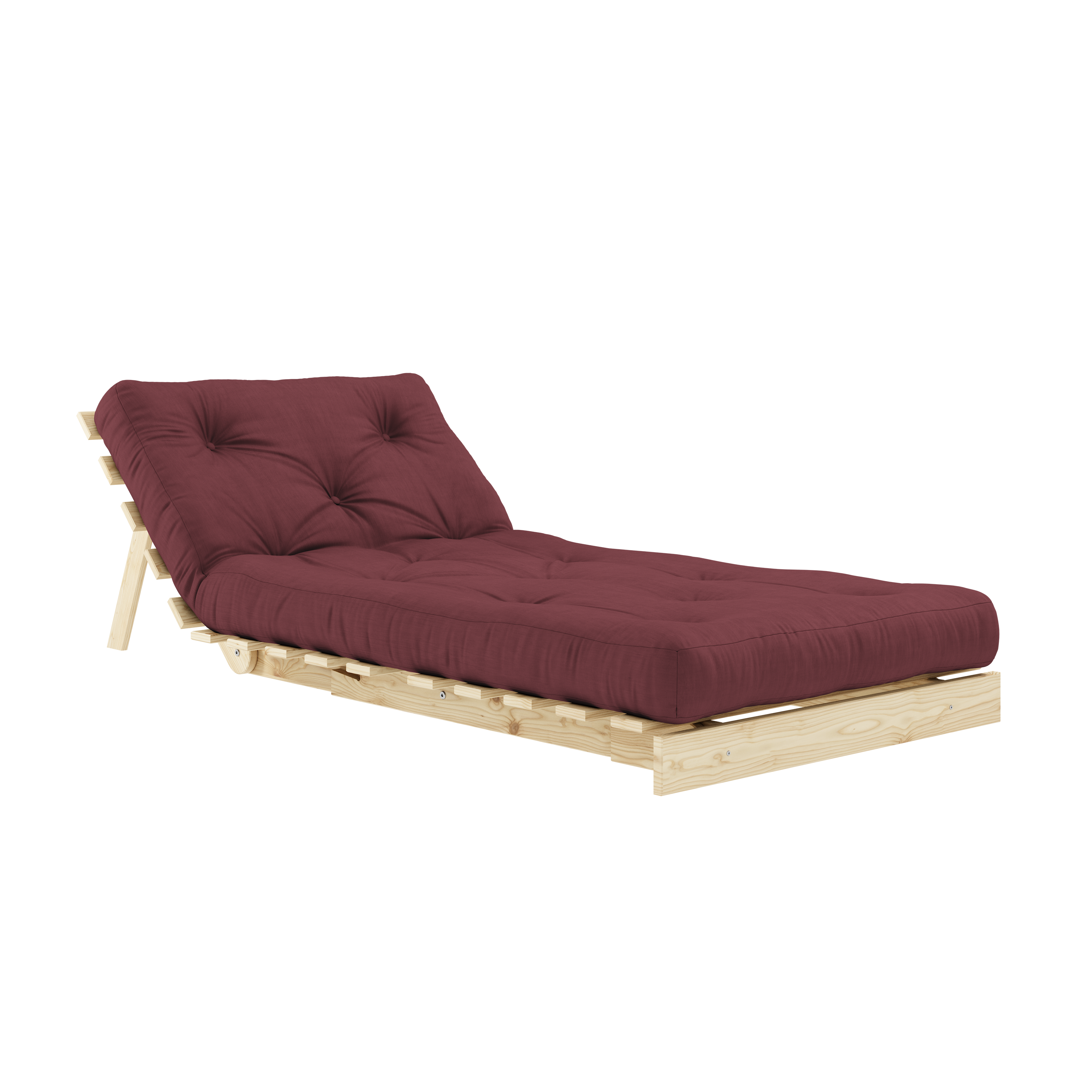ROOTS RAW 90 X 200 W. ROOTS MATTRESS BORDEAUX 90 X 200