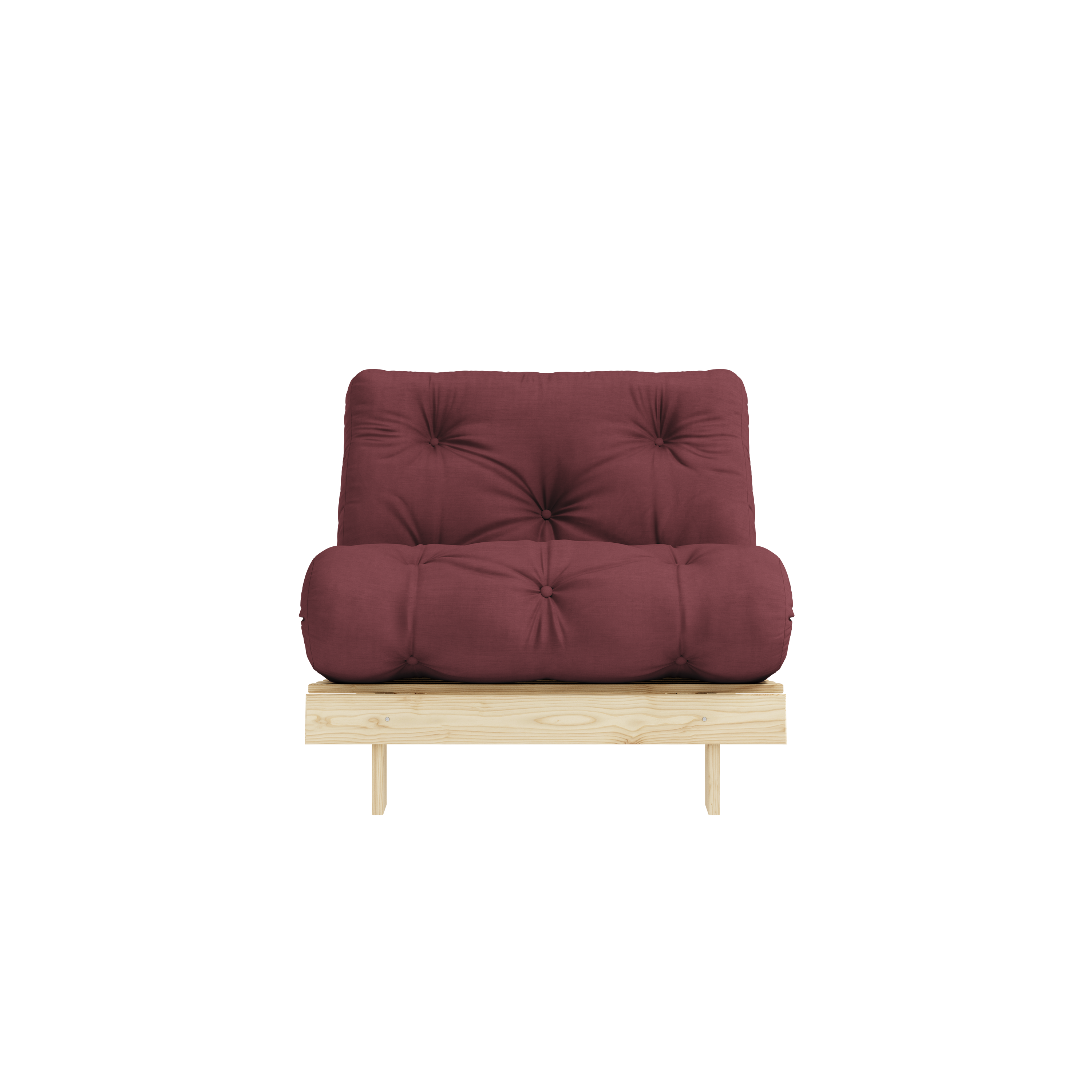 ROOTS RAW 90 X 200 W. ROOTS MATTRESS BORDEAUX 90 X 200