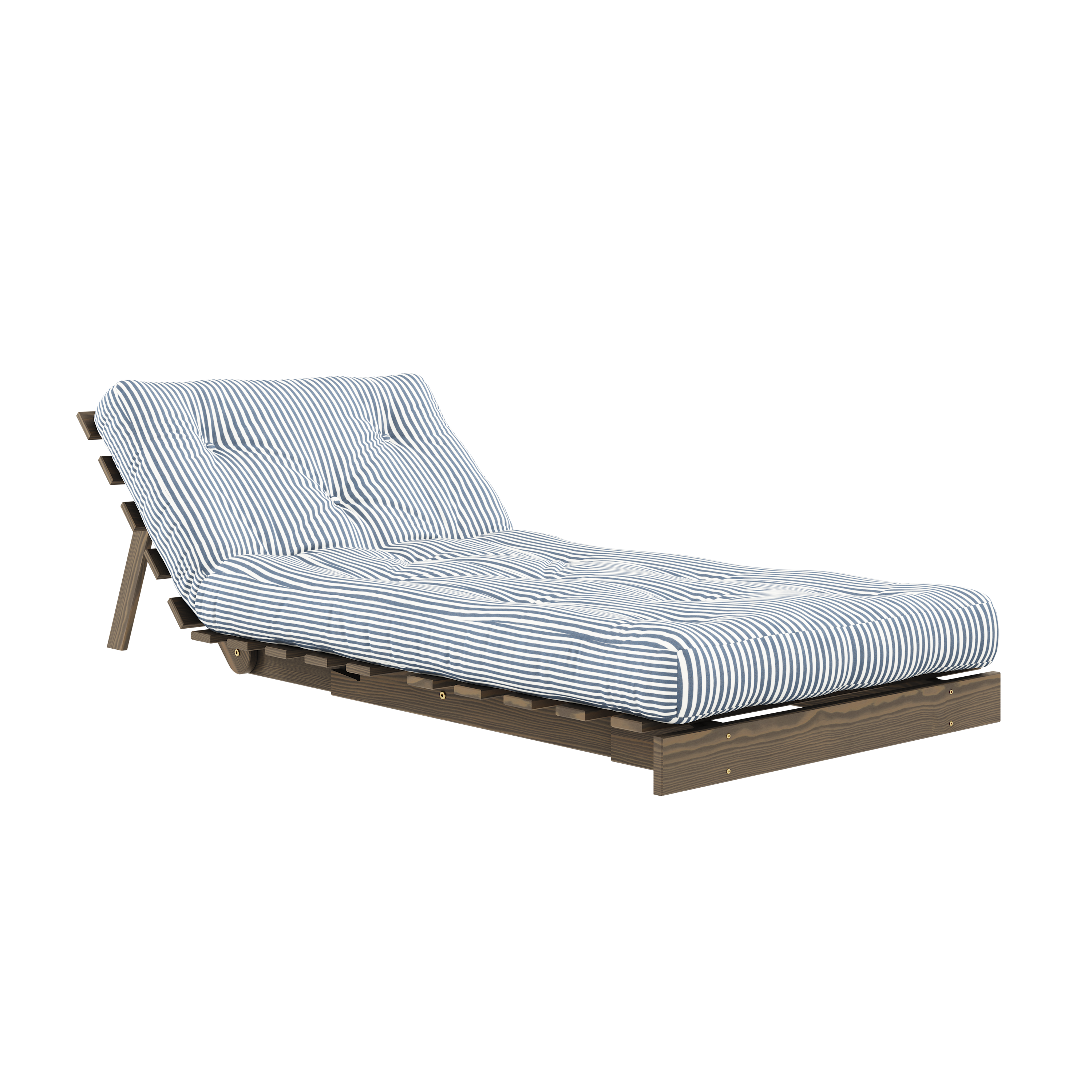 ROOTS CAROB BROWN 90 X 200 W. ROOTS MATTRESS BEACH BLUE 90 X 200