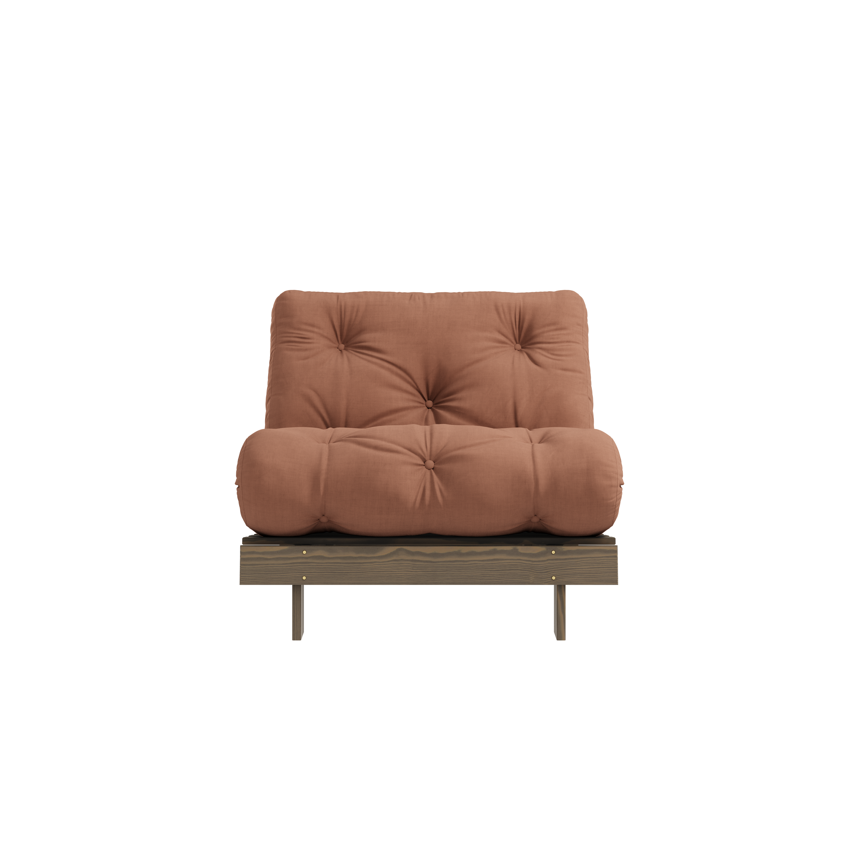 ROOTS CAROB BROWN 90 X 200 W. ROOTS MATTRESS CLAY BROWN 90 X 200