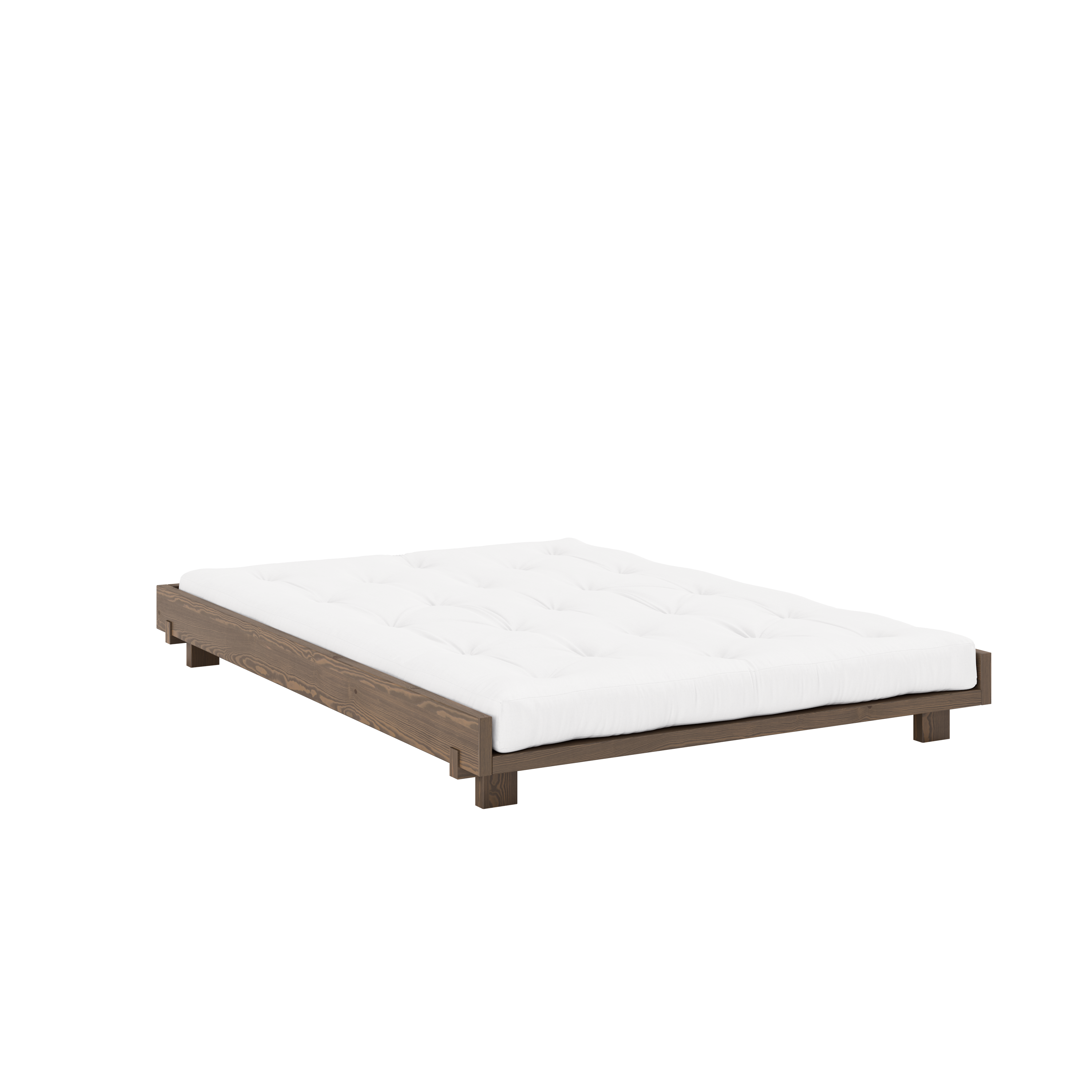 SOCIAL BED CAROB BROWN 140 X 200