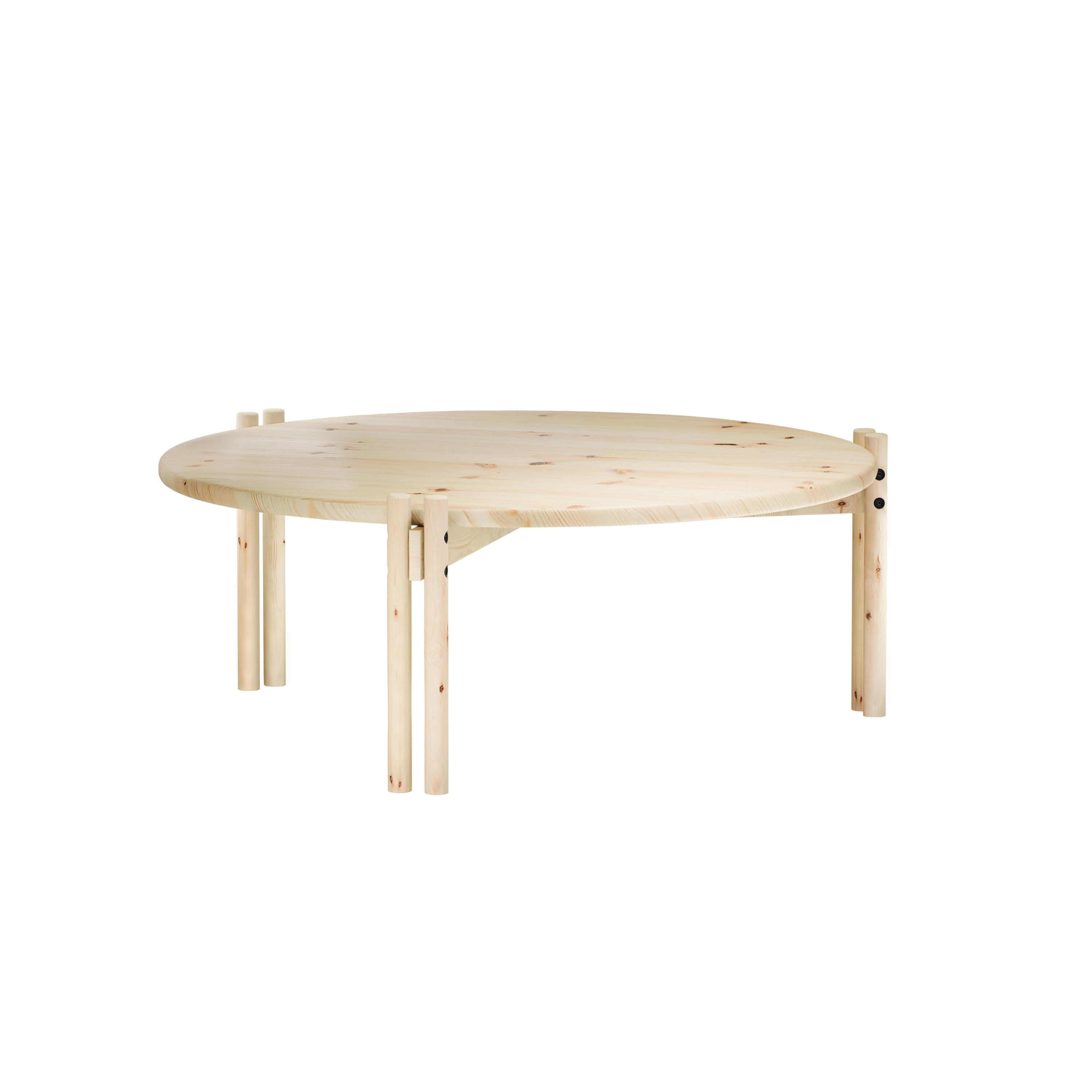 STICKS TABLE LOW CLEAR