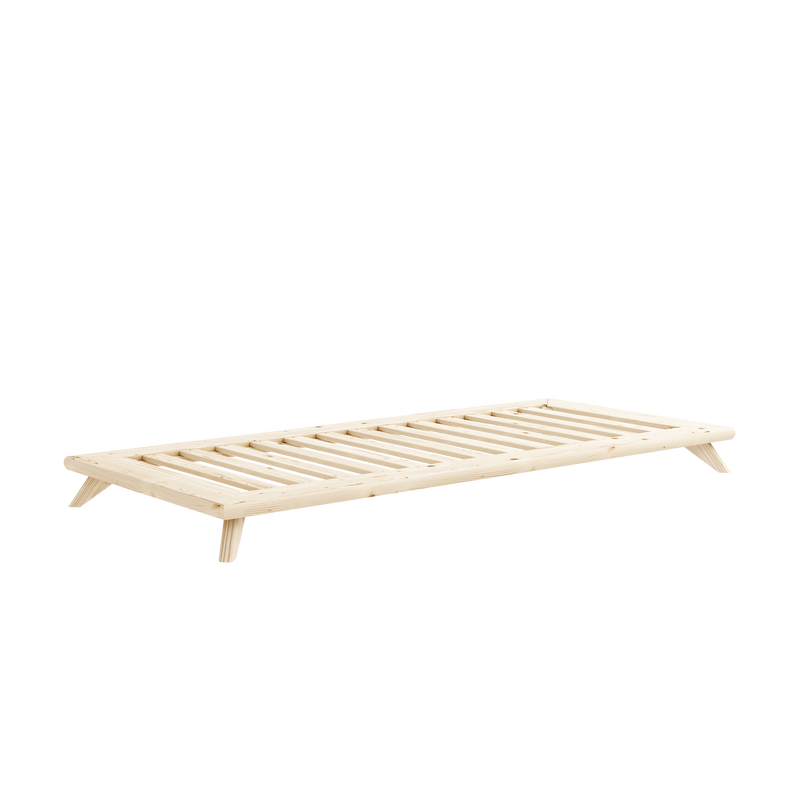 SENZA BED CLEAR LACQUERED 90 X 200