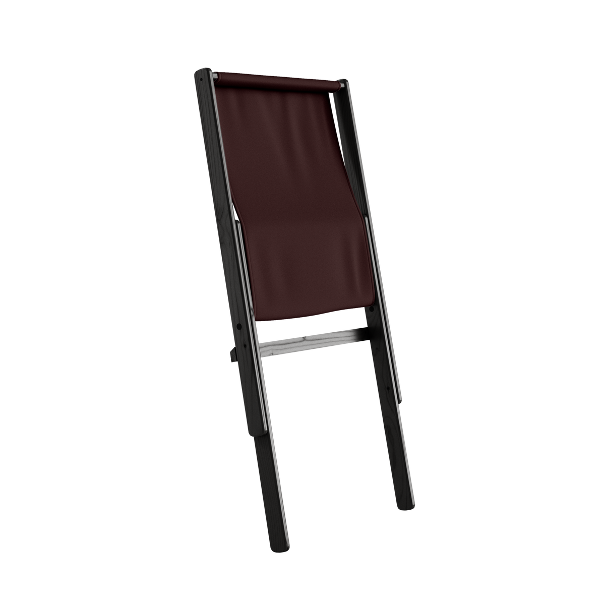 BOOGIE BLACK LACQUERED BEECH W. BOOGIE MATTRESS BROWN