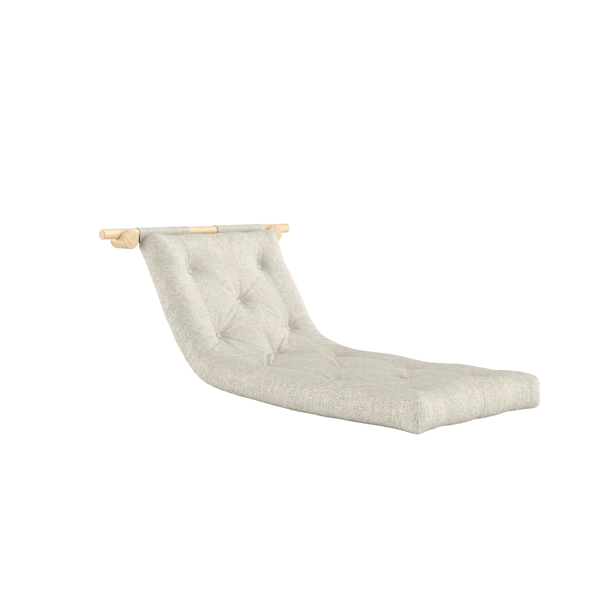 HOOKED RAW 75 X 200 W. BRAVO MATTRESS SOFT CHALK