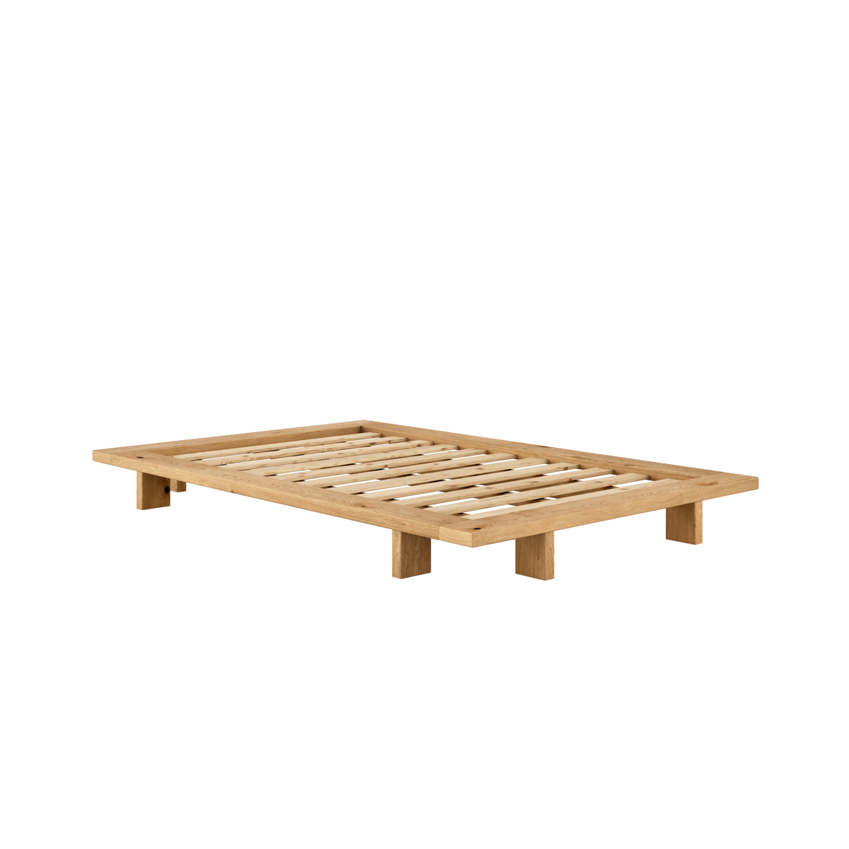 JAPAN BED OAK 120 X 200