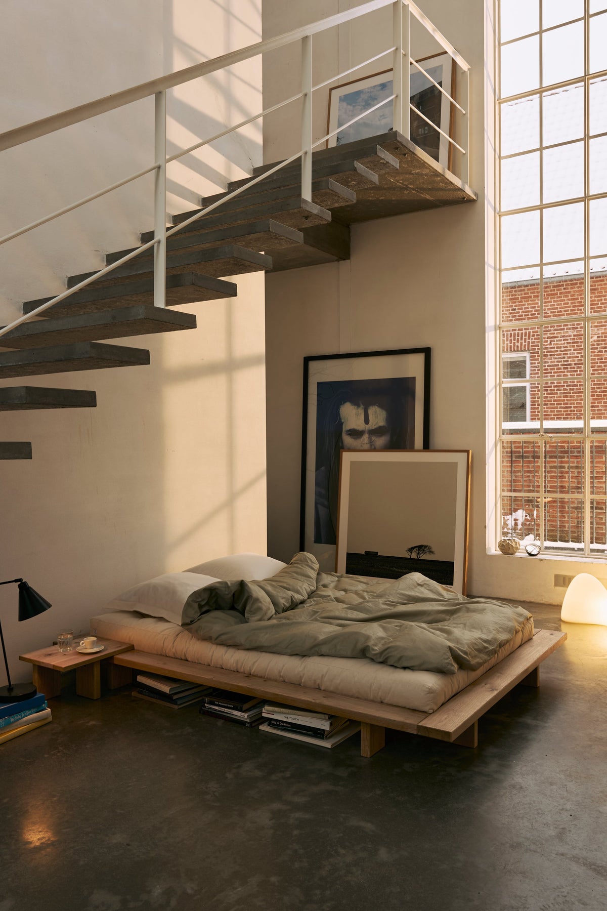 JAPAN BED OAK 90 X 200