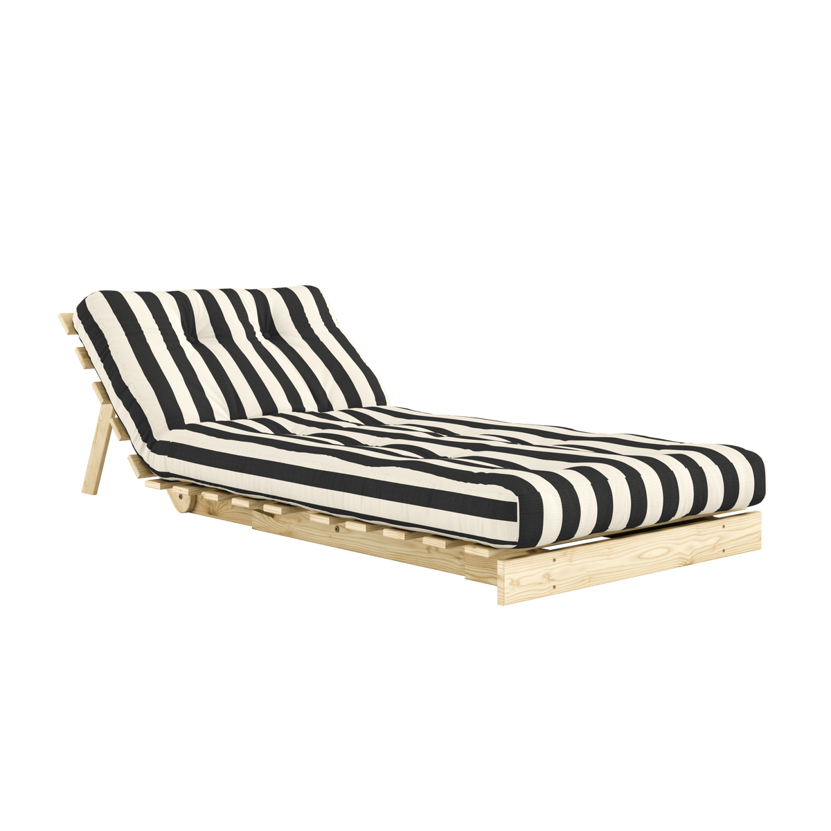 ROOTS RAW 90 X 200 W. ROOTS MATTRESS BLACK-WHITE
