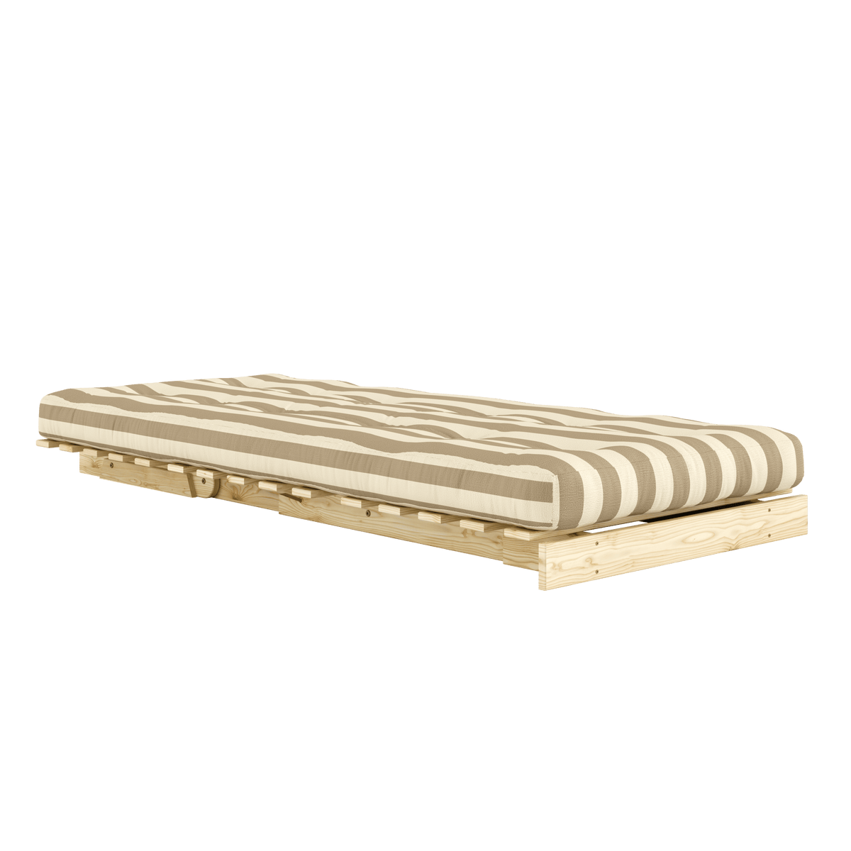 ROOTS RAW 90 X 200 W. ROOTS MATTRESS CREAM-SAND