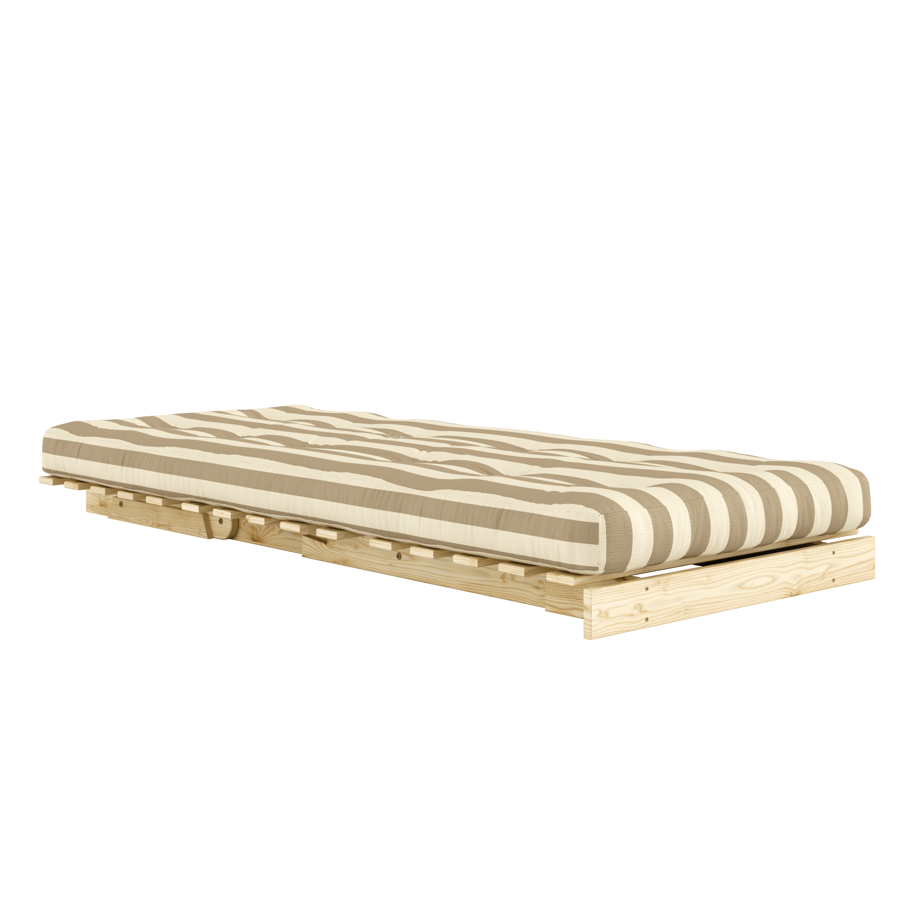 ROOTS RAW 90 X 200 W. ROOTS MATTRESS CREAM-SAND