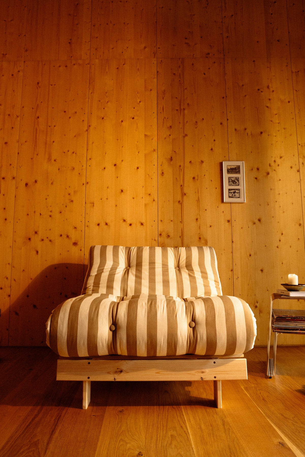 ROOTS RAW 160 X 200 W. ROOTS MATTRESS CREAM-SAND