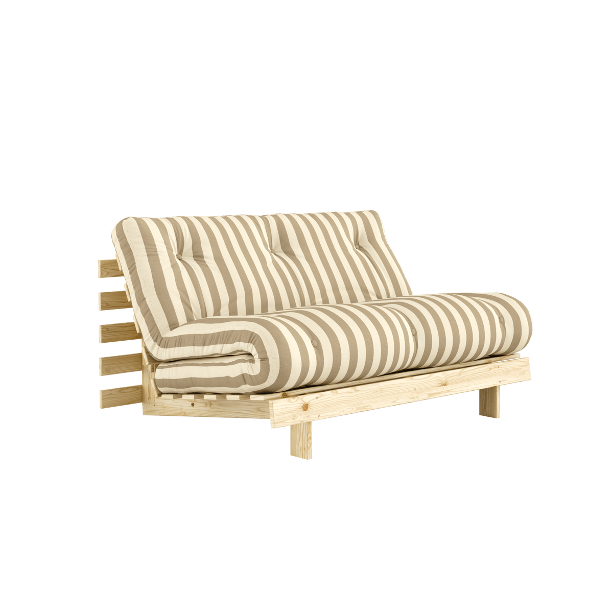ROOTS RAW 140 X 200 W. ROOTS MATTRESS CREAM-SAND