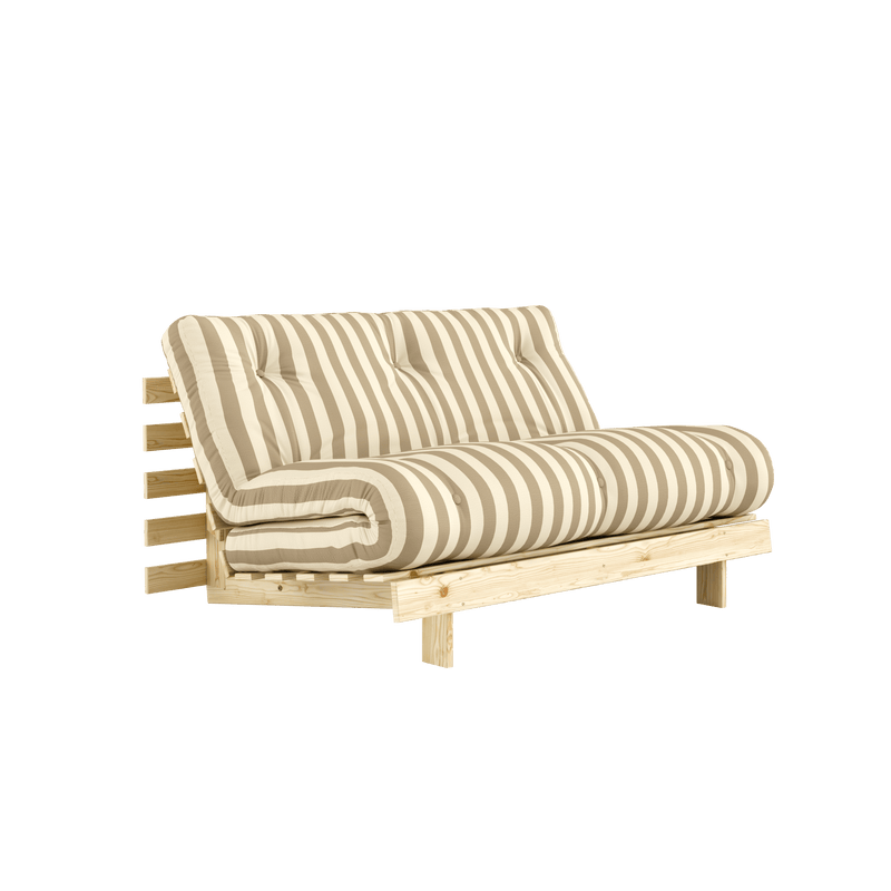 ROOTS RAW 140 X 200 W. ROOTS MATTRESS CREAM-SAND