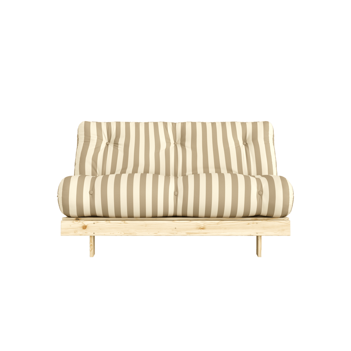 ROOTS RAW 140 X 200 W. ROOTS MATTRESS CREAM-SAND