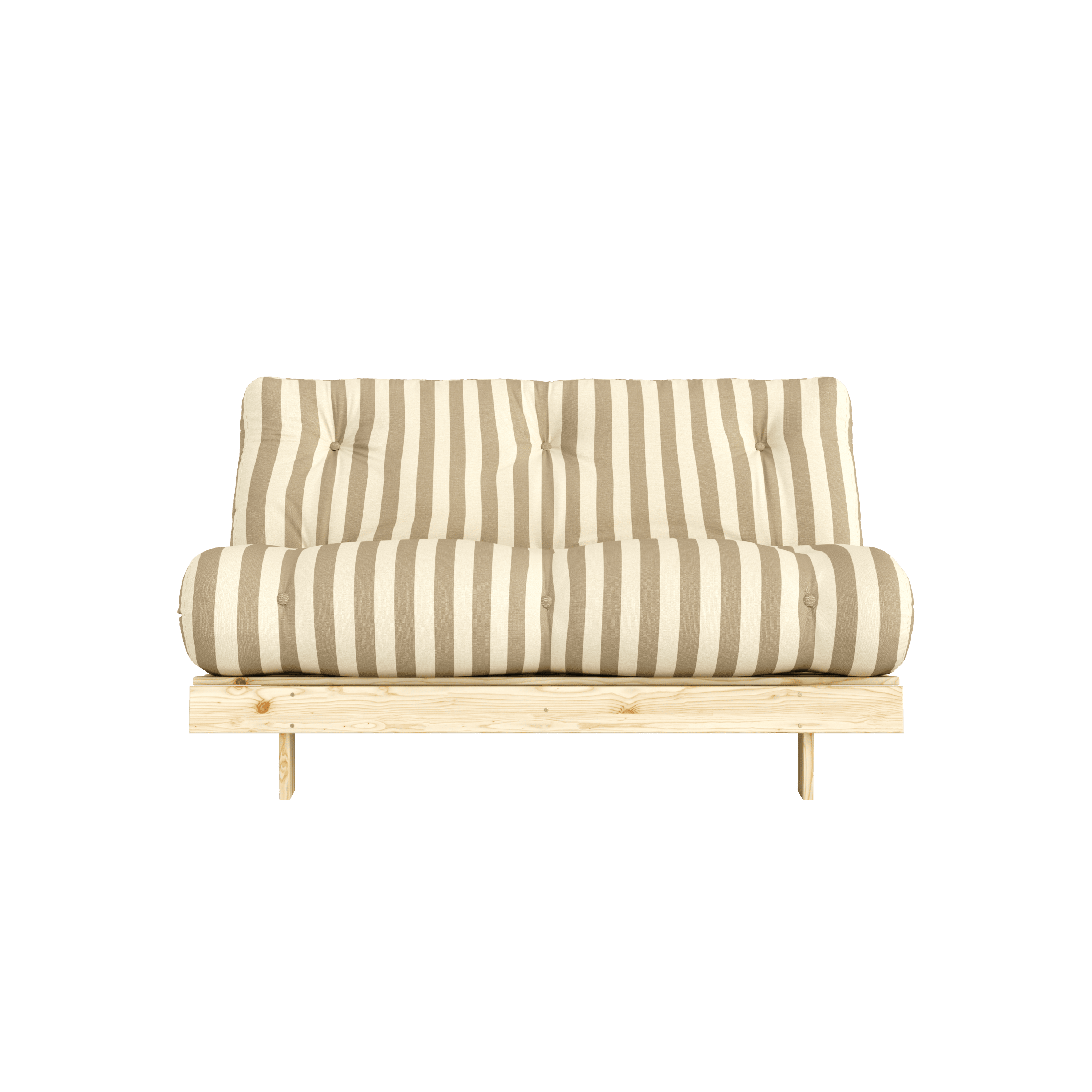 ROOTS RAW 140 X 200 W. ROOTS MATTRESS CREAM-SAND
