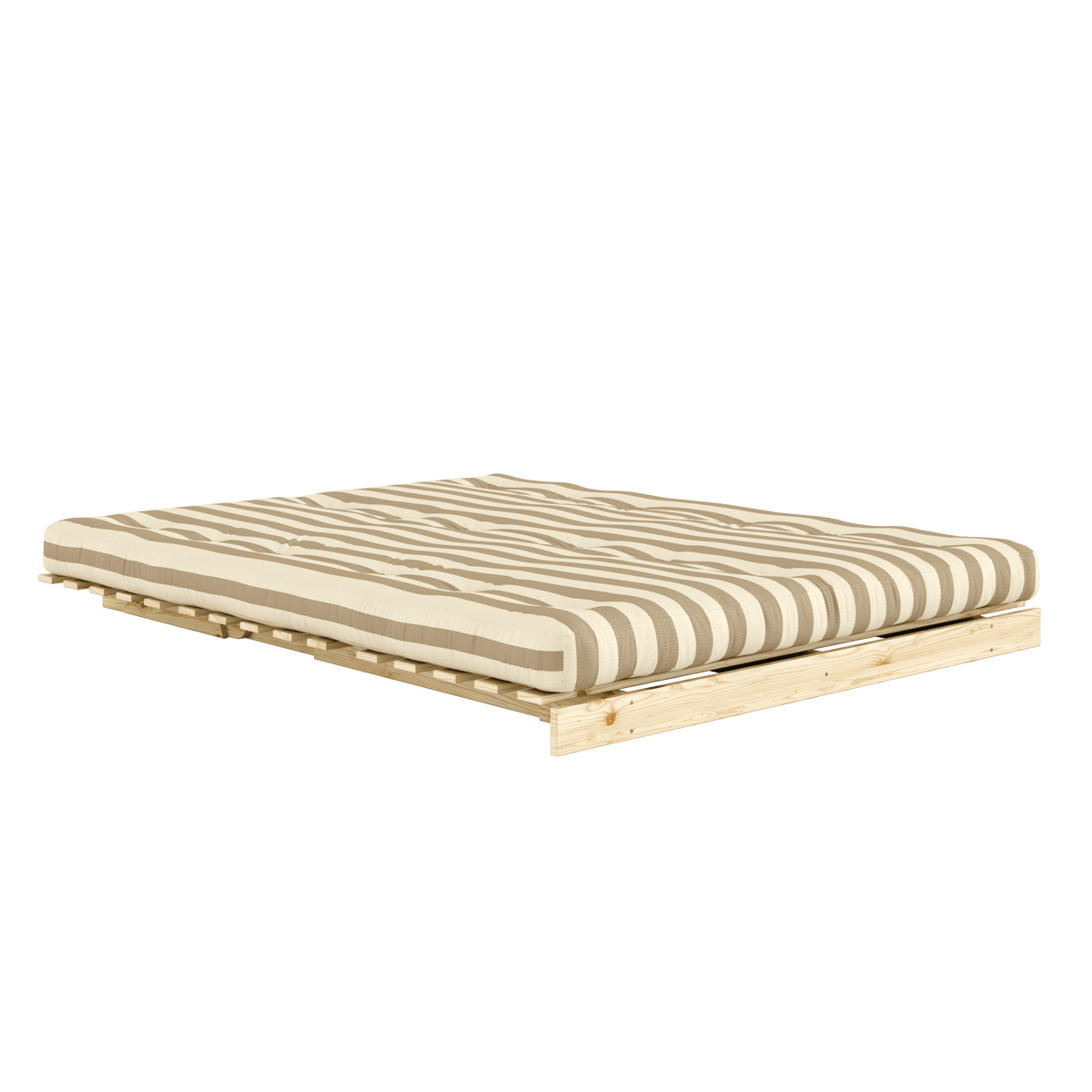 ROOTS RAW 160 X 200 W. ROOTS MATTRESS CREAM-SAND