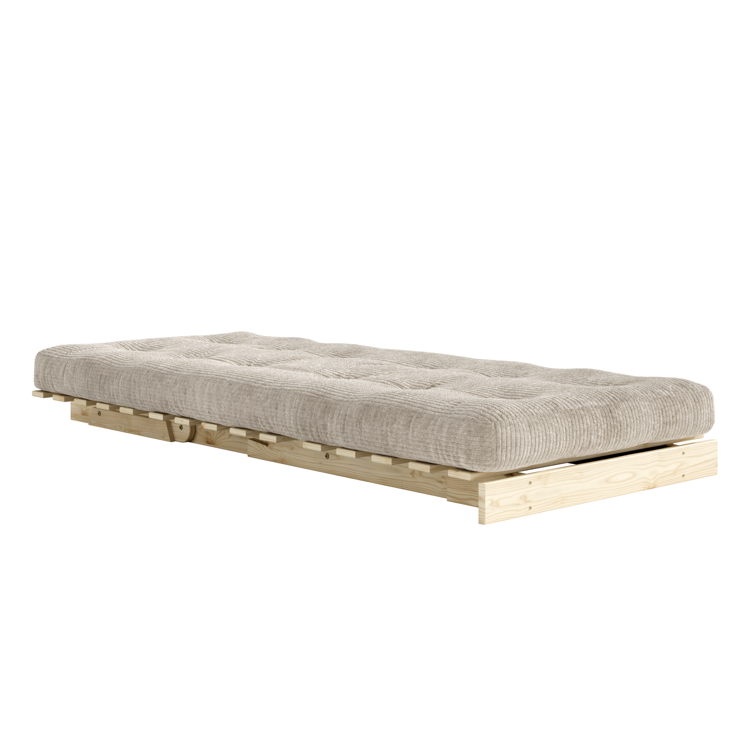 ROOTS RAW 90 X 200 W. ROOTS MATTRESS SOFT CREAM