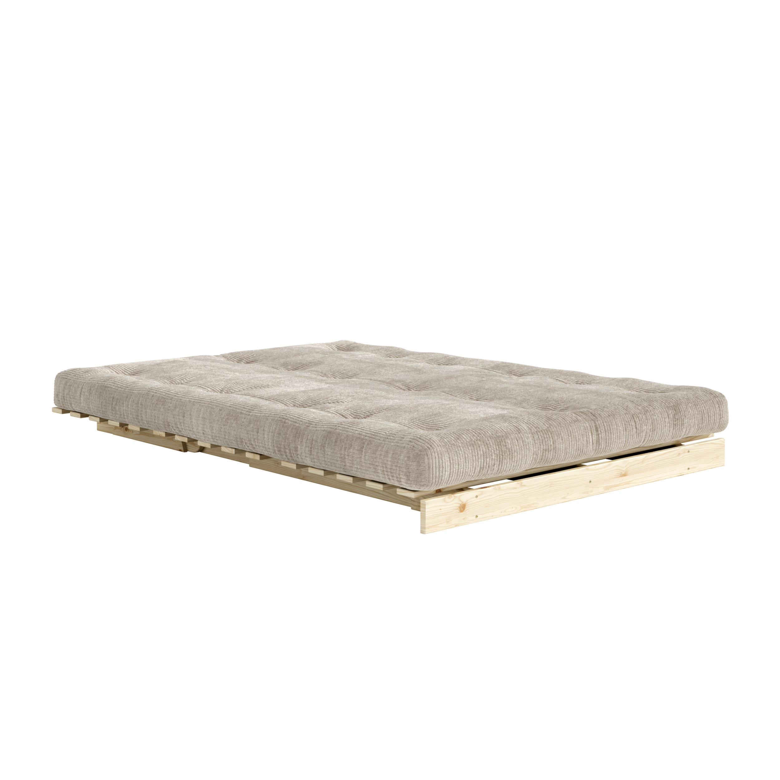 ROOTS RAW 140 X 200 W. ROOTS MATTRESS SOFT CREAM