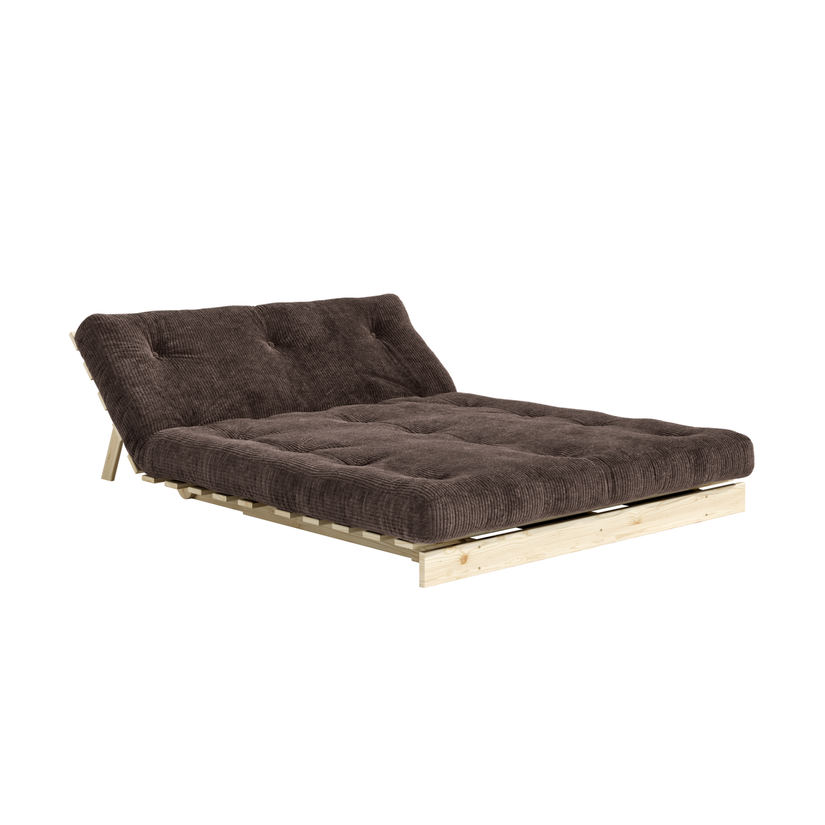 ROOTS ROOTS RAW 140 X 200 W. ROOTS MATTRESS DARK COCOA