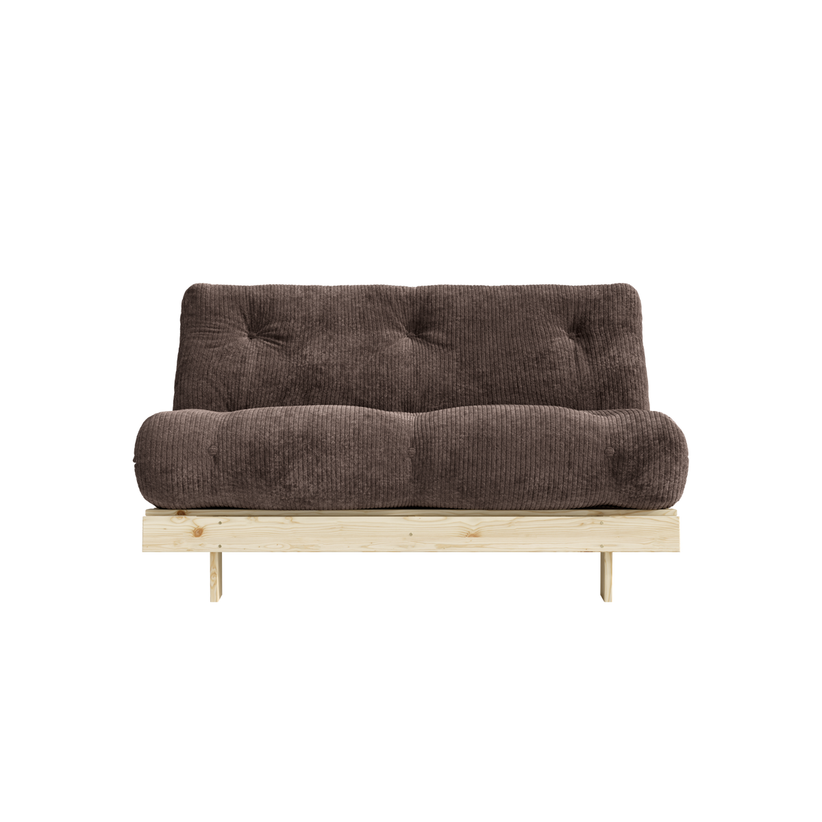 ROOTS ROOTS RAW 140 X 200 W. ROOTS MATTRESS DARK COCOA