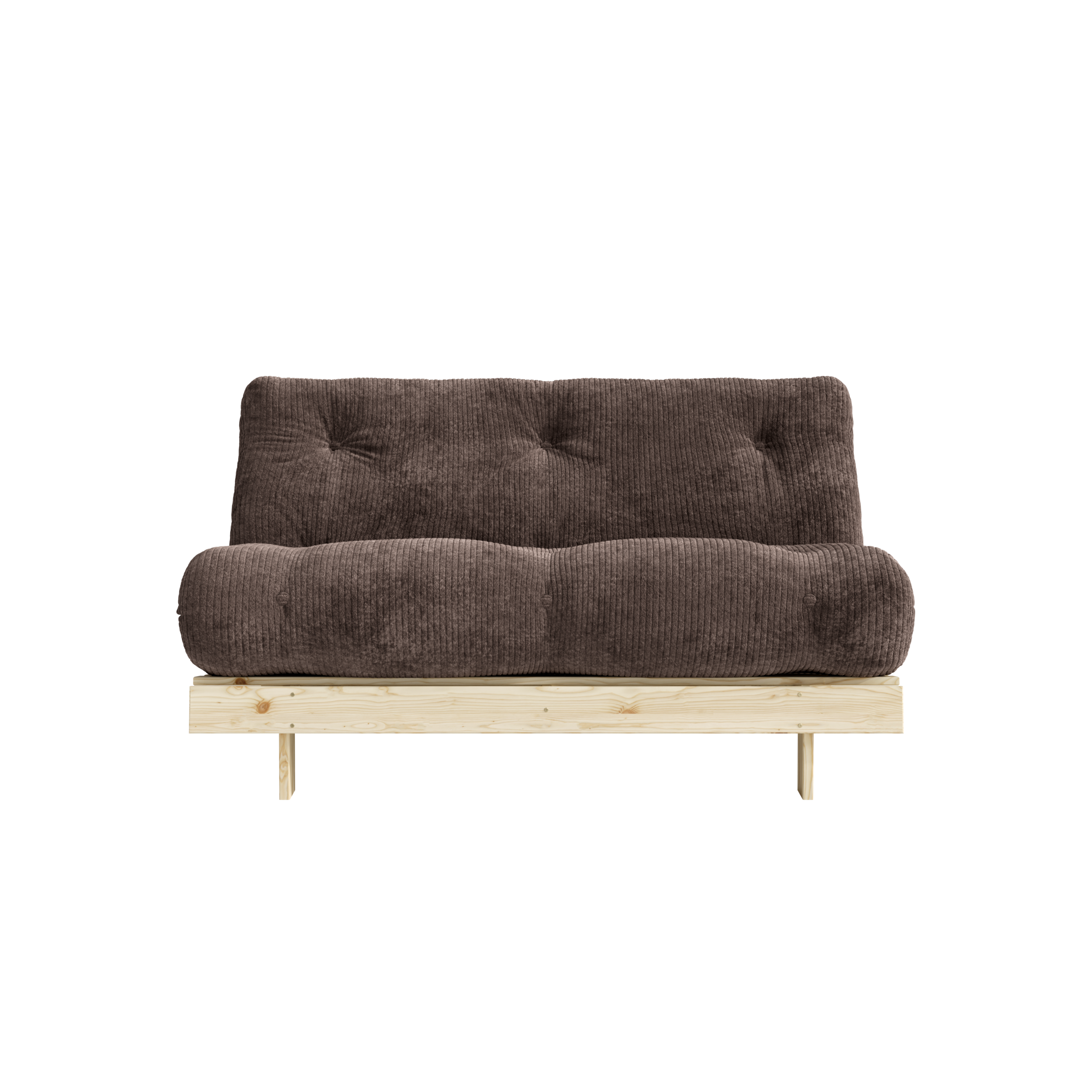 ROOTS ROOTS RAW 140 X 200 W. ROOTS MATTRESS DARK COCOA