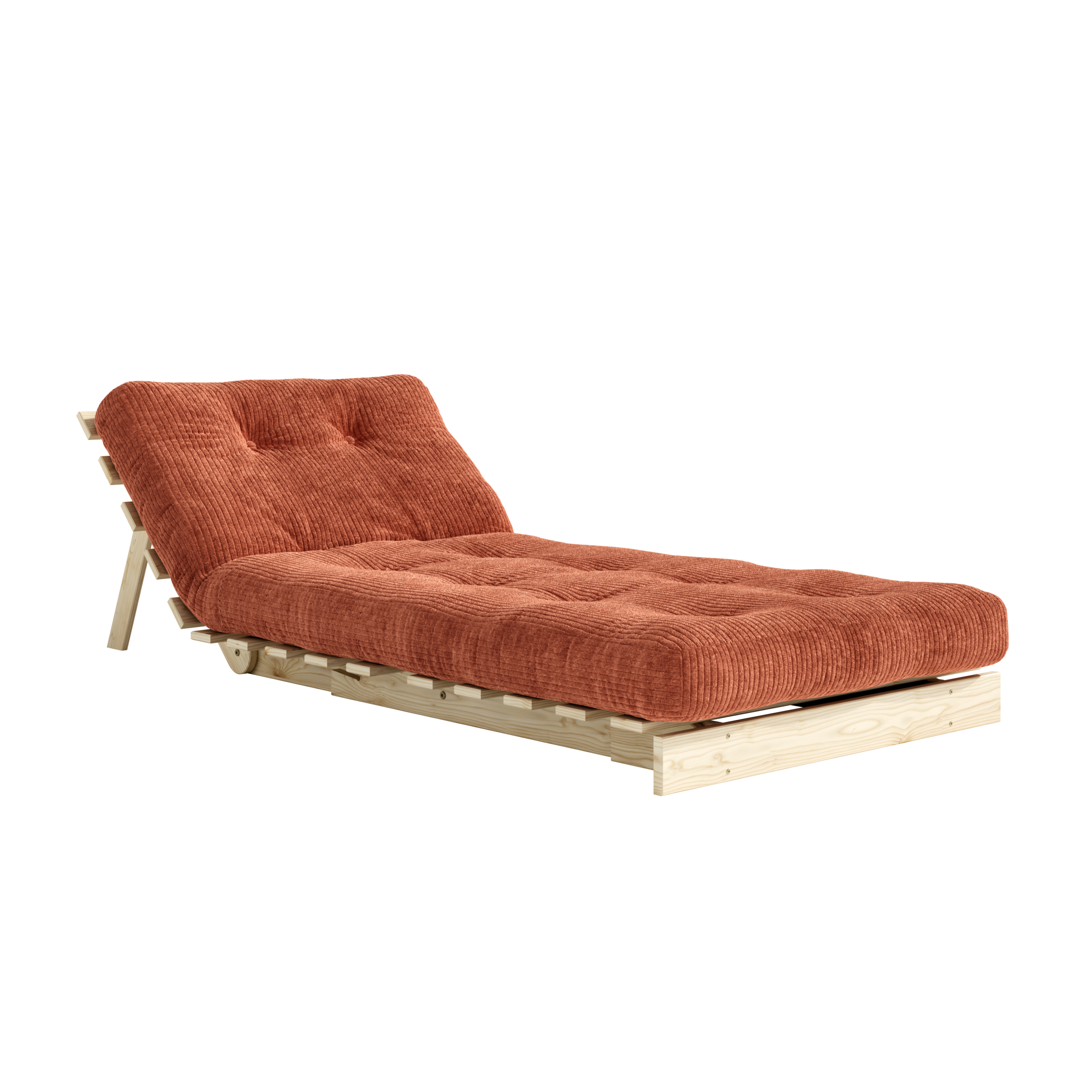 ROOTS RAW 90 X 200 W. ROOTS MATTRESS RETRO ORANGE