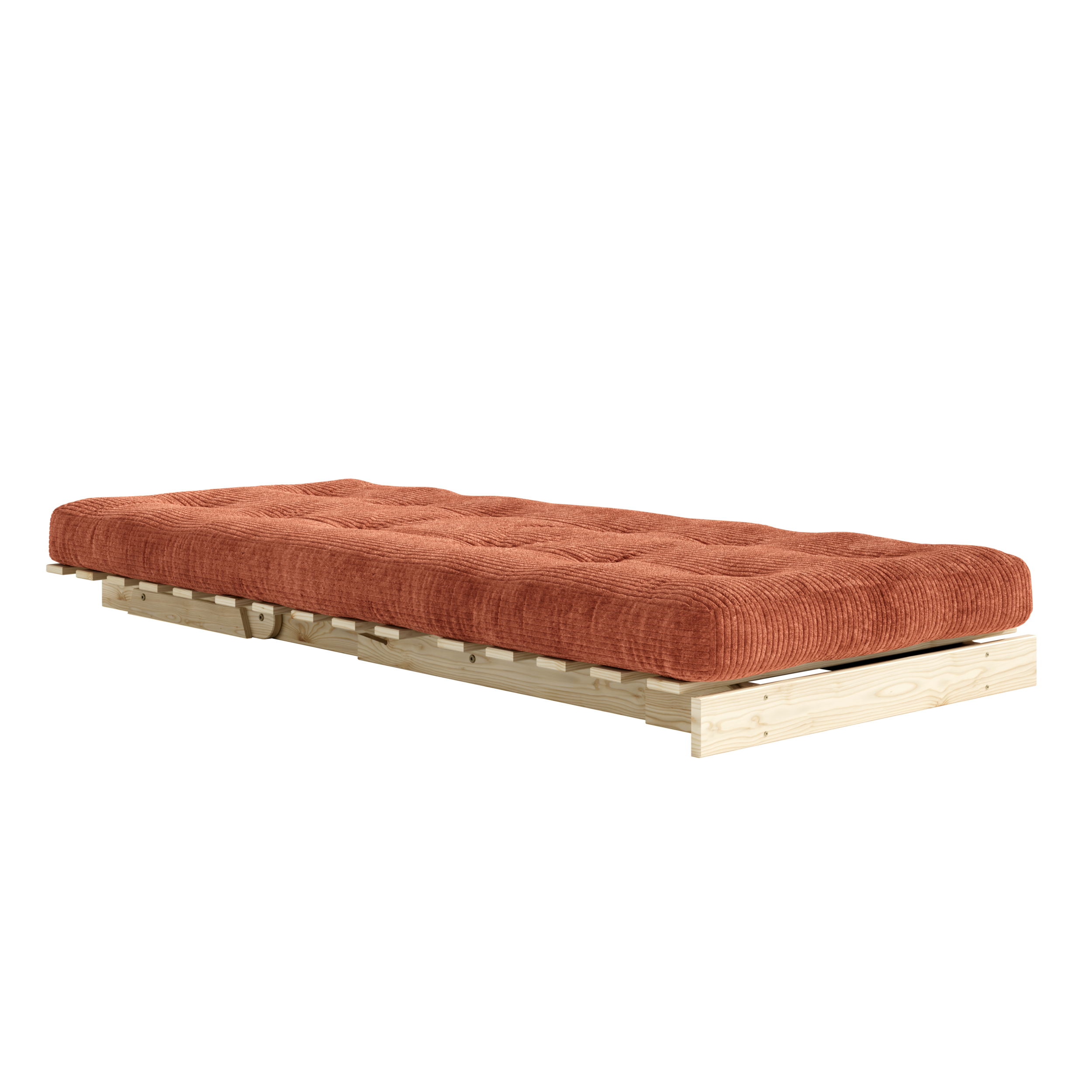 ROOTS RAW 90 X 200 W. ROOTS MATTRESS RETRO ORANGE