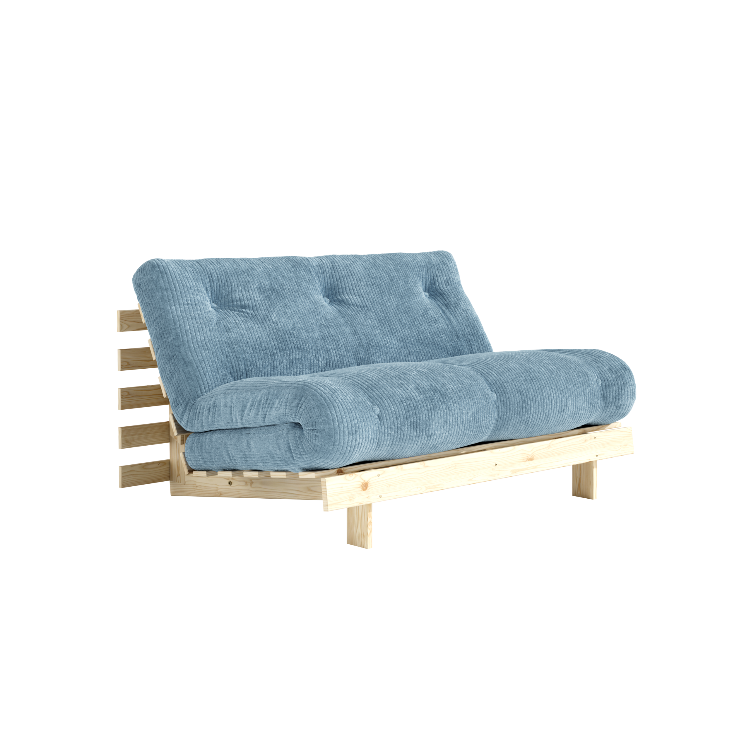 ROOTS RAW 140 X 200 W. ROOTS MATTRESS HAZY BLUE