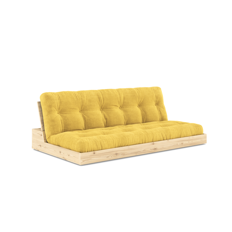 BASE CLEAR LACQUERED W. 5-LAYER MIXED MATTRESS HONEY