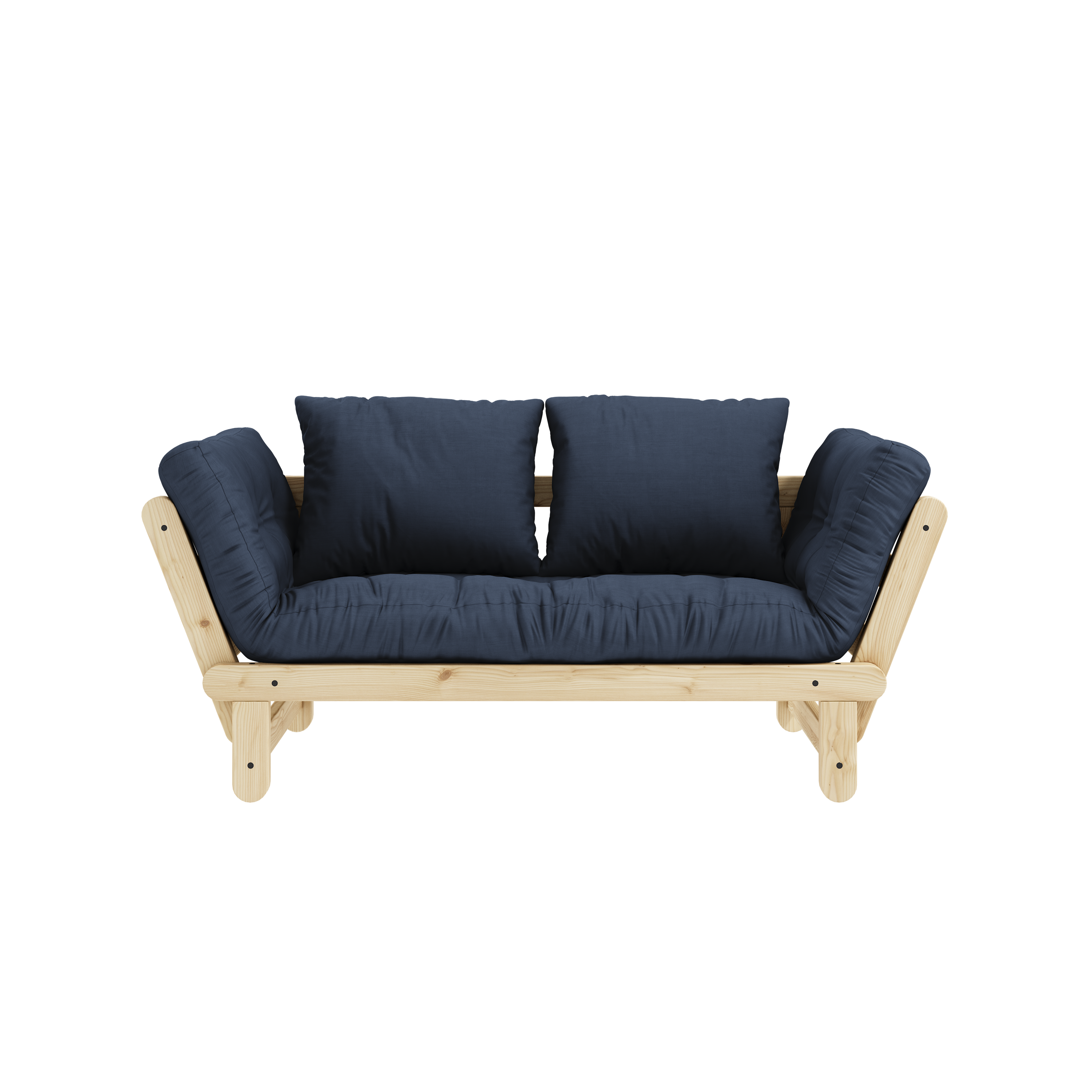 BEAT CLEAR LACQUERED W. BEAT MATTRESS SET NAVY