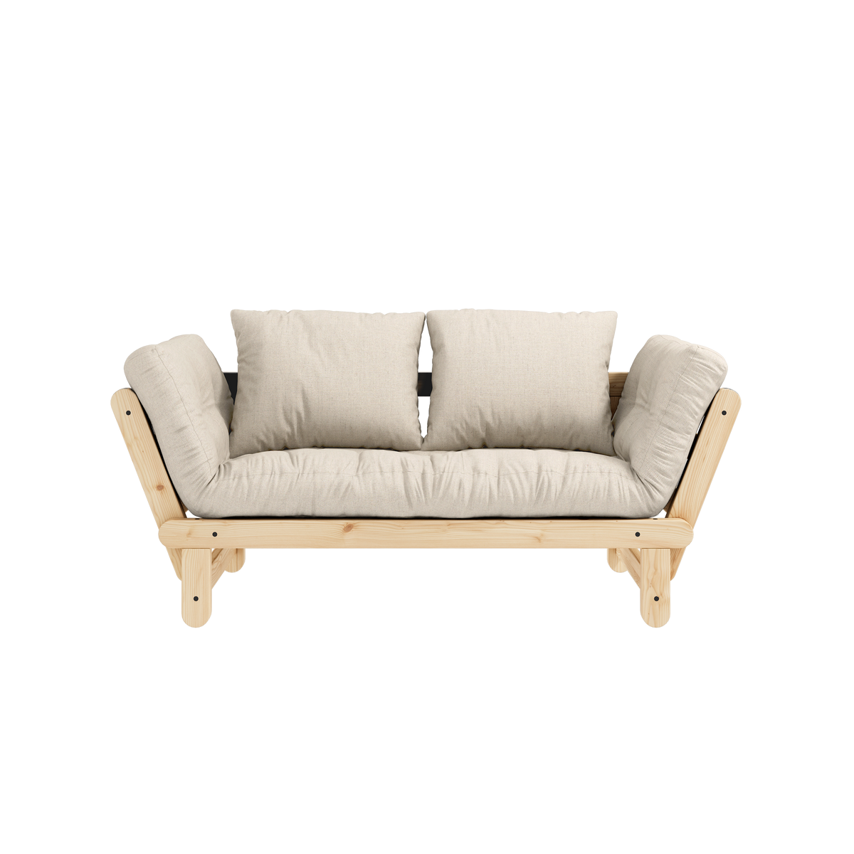 BEAT CLEAR LACQUERED W. BEAT MATTRESS SET LINEN