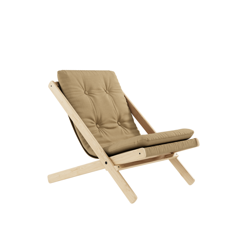 BOOGIE RAW BEECH W. BOOGIE MATTRESS WHEAT BEIGE