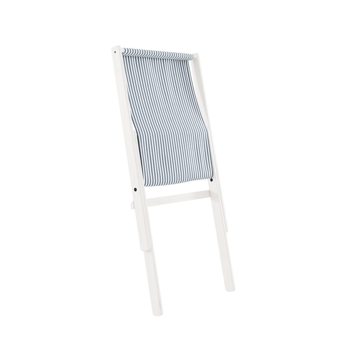 BOOGIE WHITE LACQUERED BEECH W. BOOGIE MATTRESS BEACH BLUE