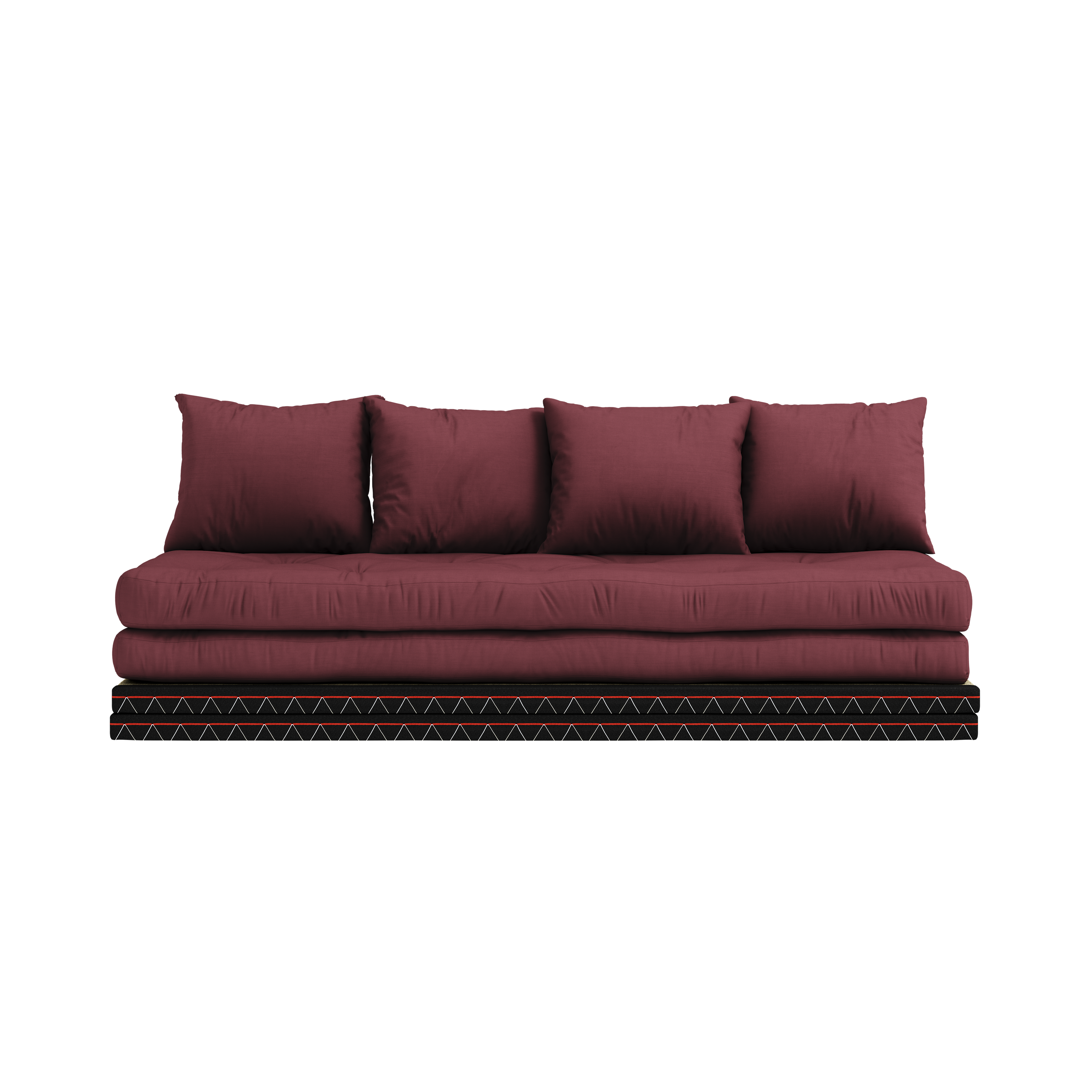 CHICO BORDEAUX W. 2 TATAMI 80 X 200 W. 2 CHICO MATTRESS SET BORDEAUX