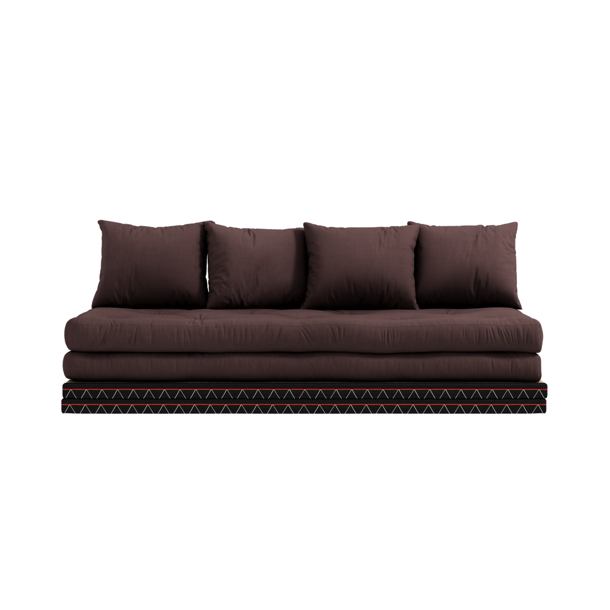 CHICO BROWN W. 2 TATAMI 80 X 200 W. 2 CHICO MATTRESS SET BROWN