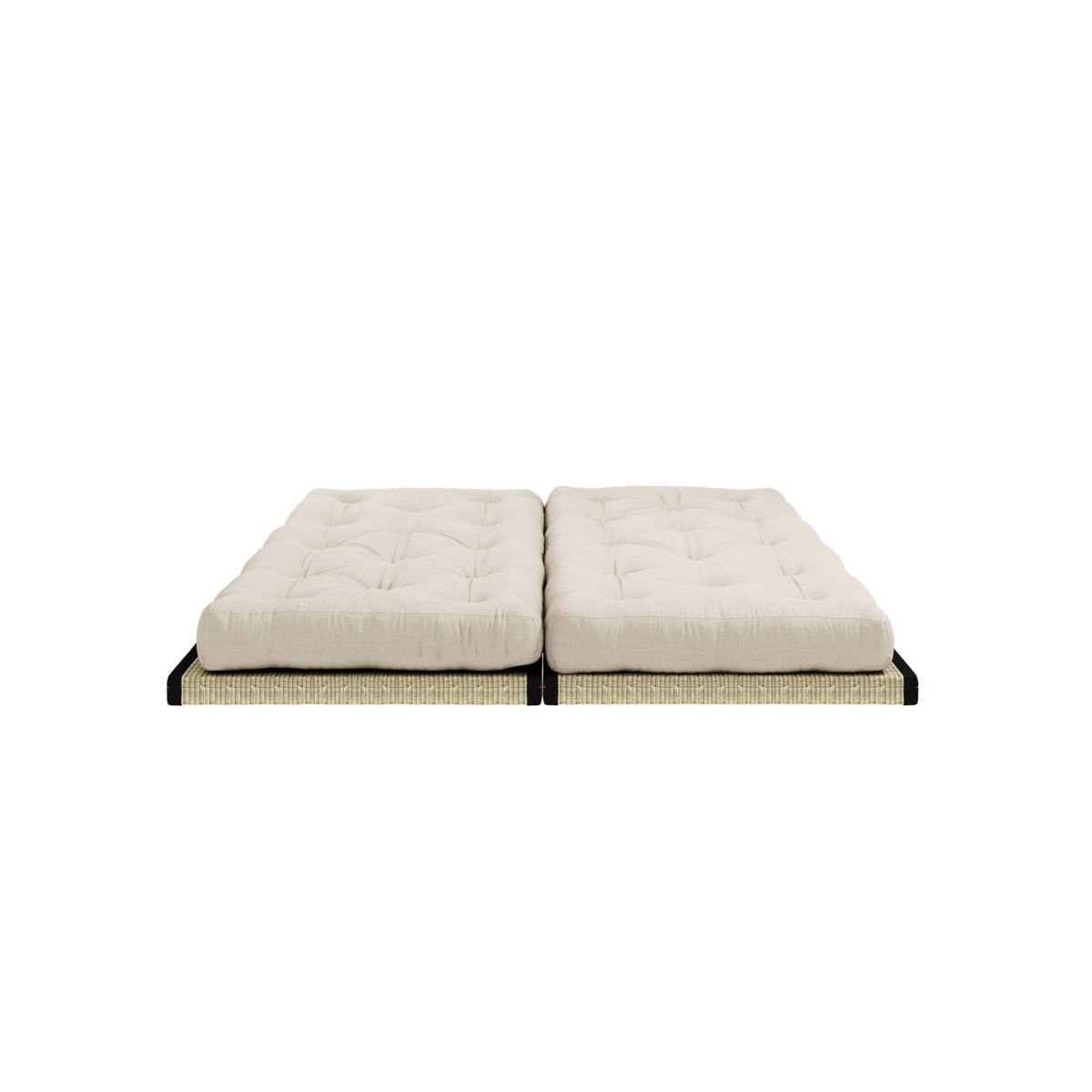 CHICO BEIGE W. 2 TATAMI 80 X 200 W. 2 CHICO MATTRESS SET BEIGE