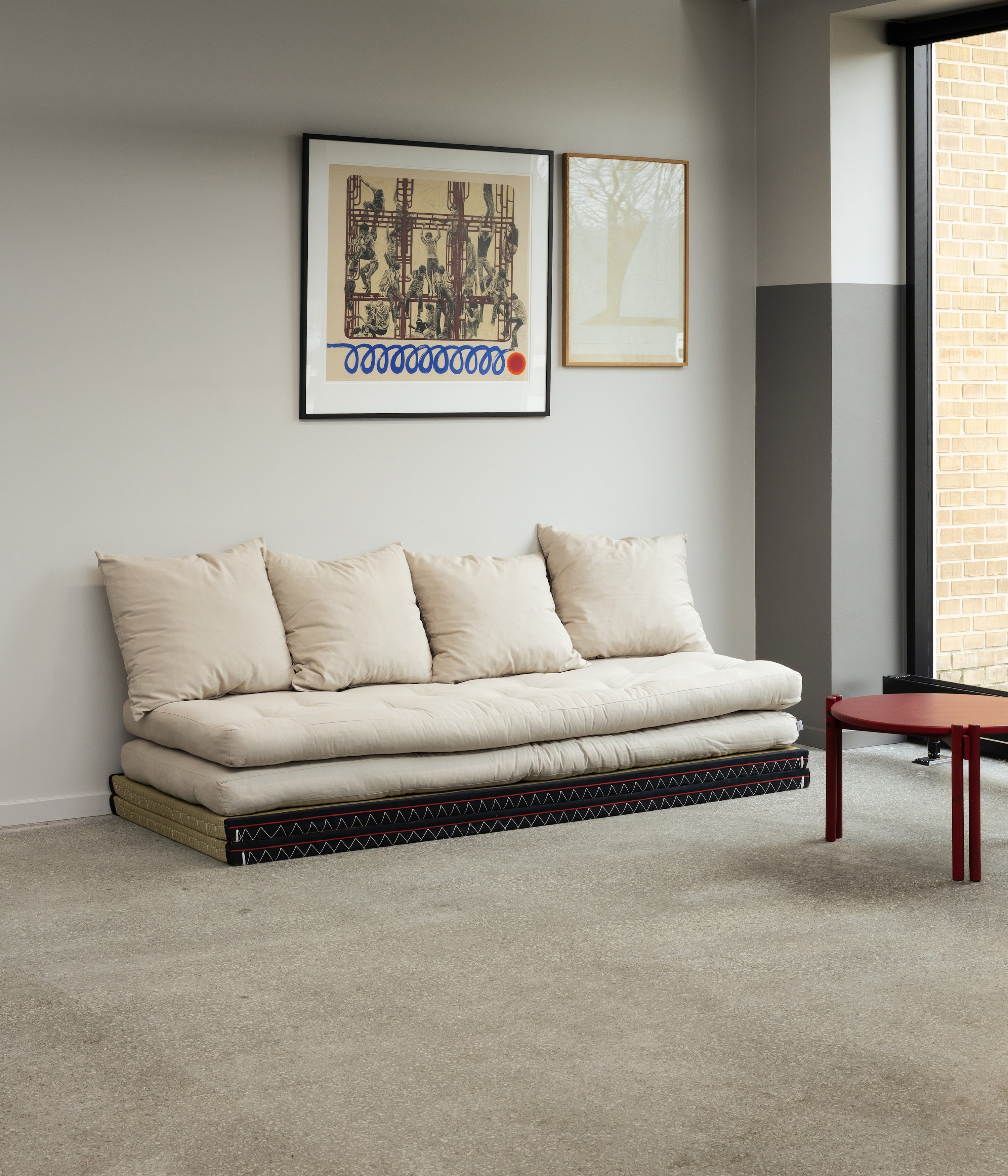 CHICO BROWN W. 2 TATAMI 80 X 200 W. 2 CHICO MATTRESS SET BROWN