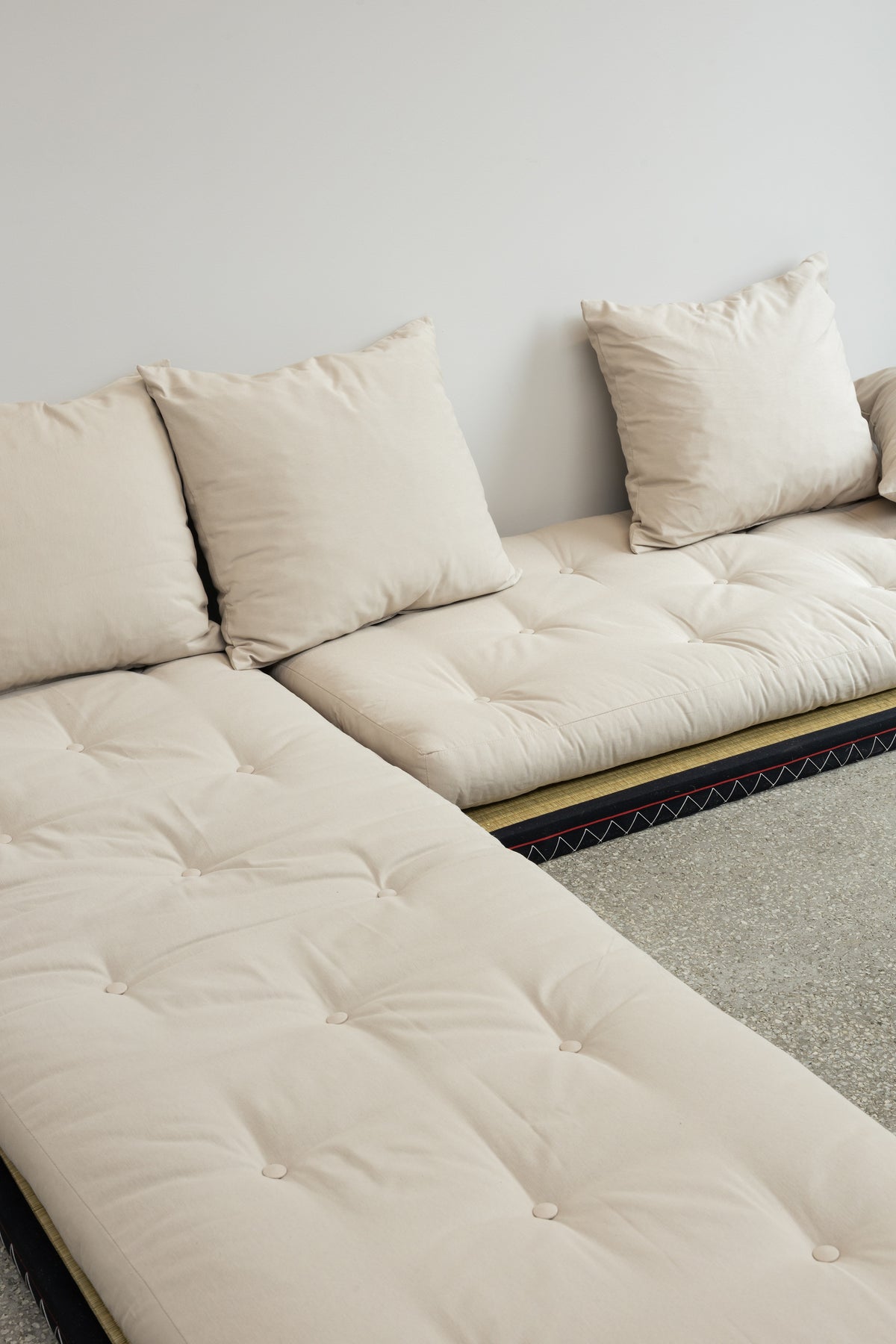 CHICO BEIGE W. 2 TATAMI 80 X 200 W. 2 CHICO MATTRESS SET BEIGE