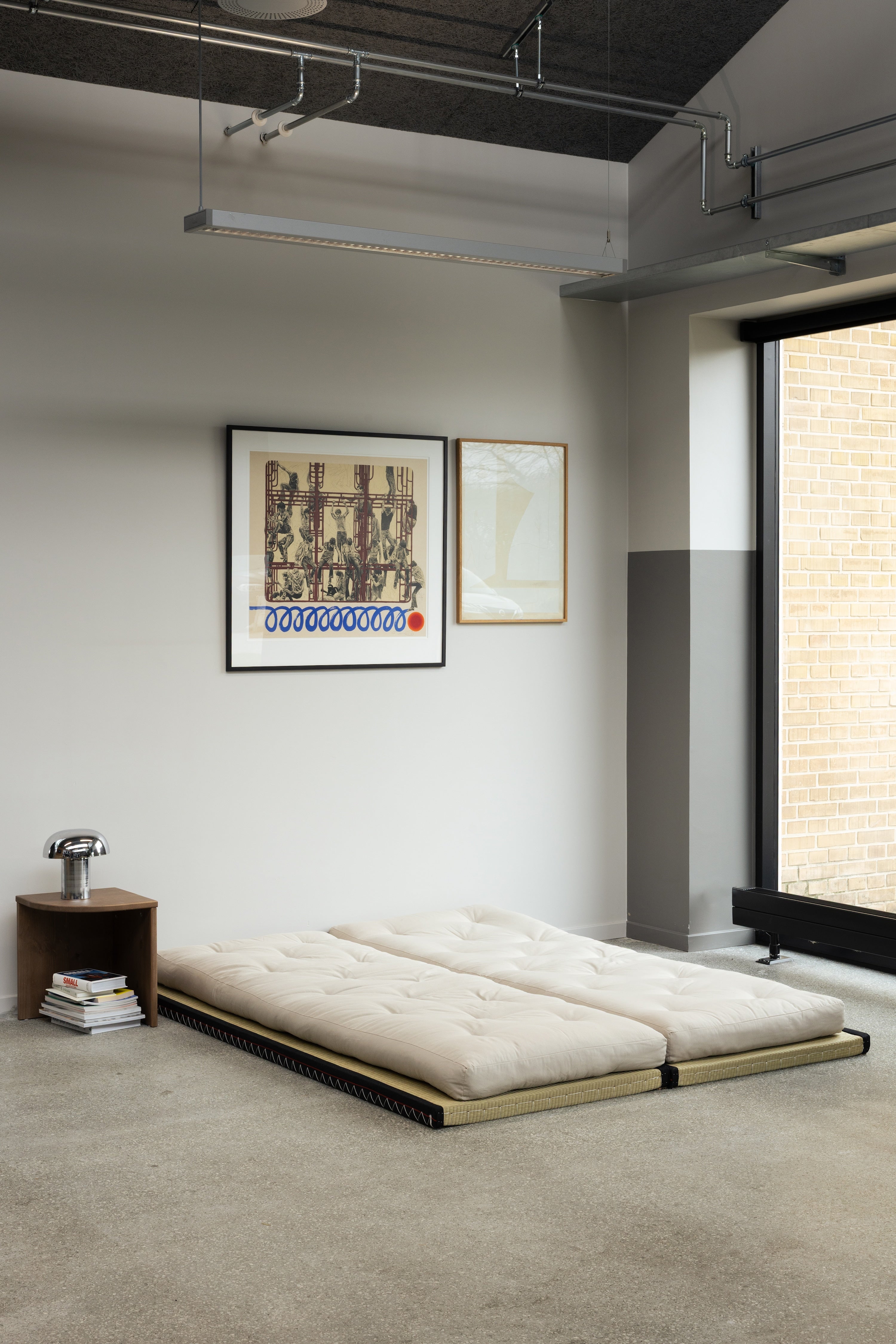 CHICO LINEN W. 2 TATAMI 80 X 200 W. 2 CHICO MATTRESS SET LINEN