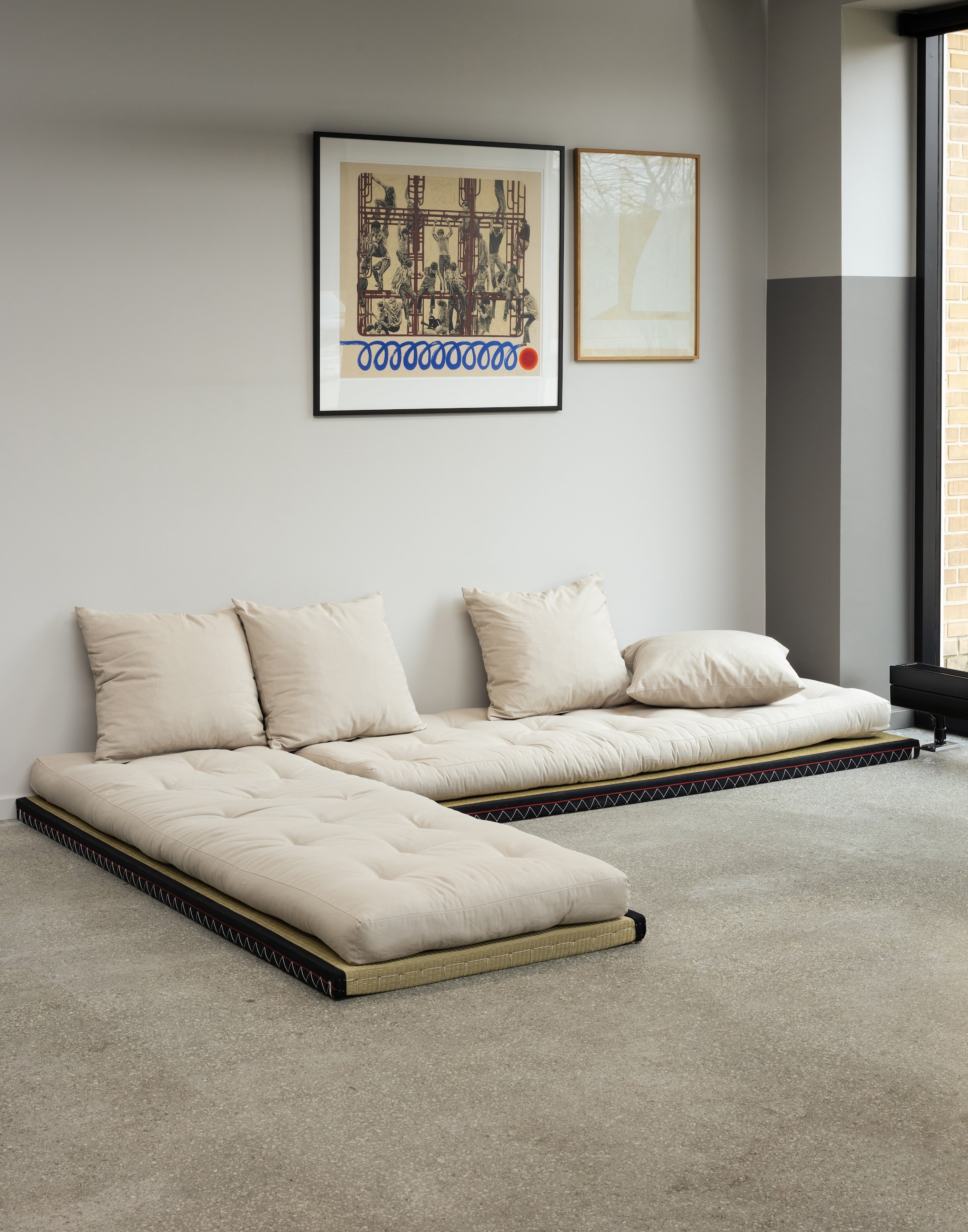 CHICO LINEN W. 2 TATAMI 80 X 200 W. 2 CHICO MATTRESS SET LINEN