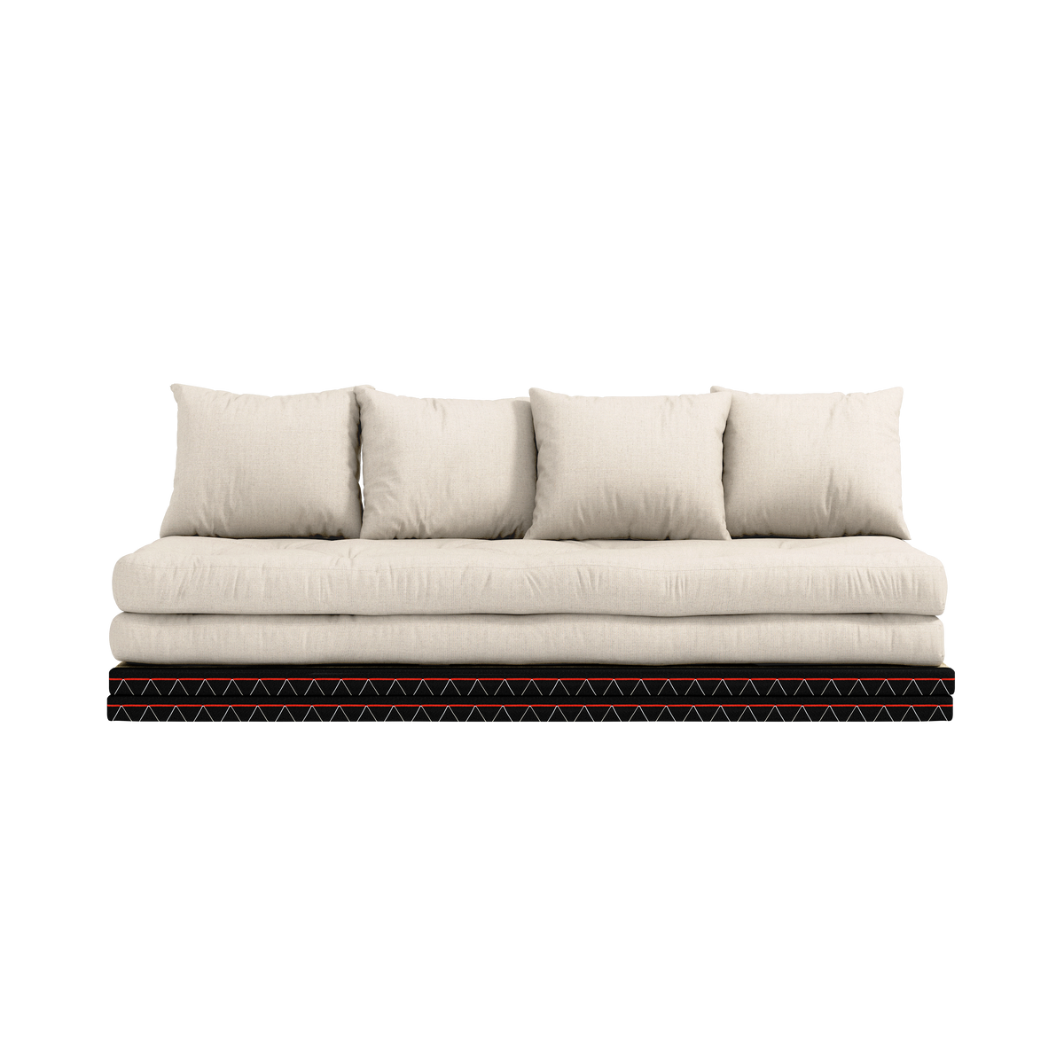 CHICO LINEN W. 2 TATAMI 80 X 200 W. 2 CHICO MATTRESS SET LINEN