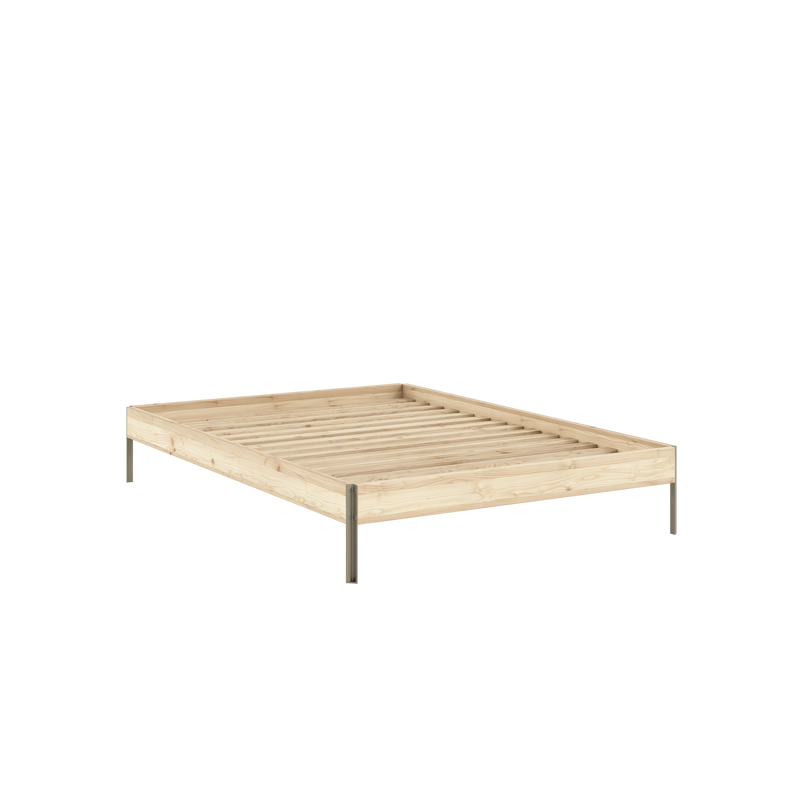 CORE BED RAW SAGE GREEN 140X200