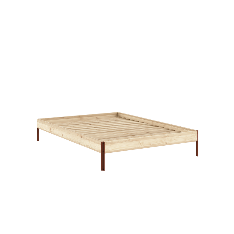 CORE BED RAW TERRA RED 140X200