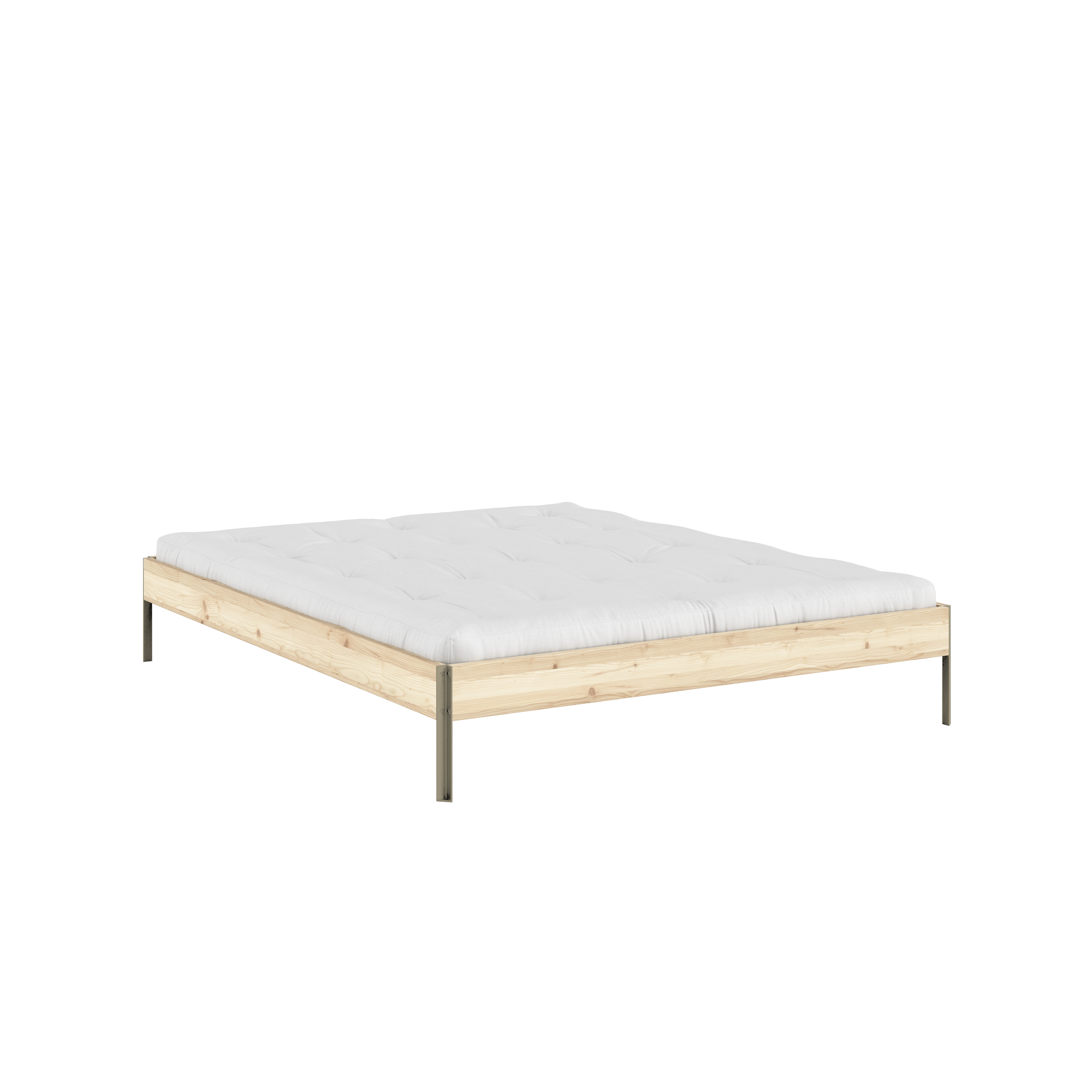 CORE BED RAW SAGE GREEN 160X200