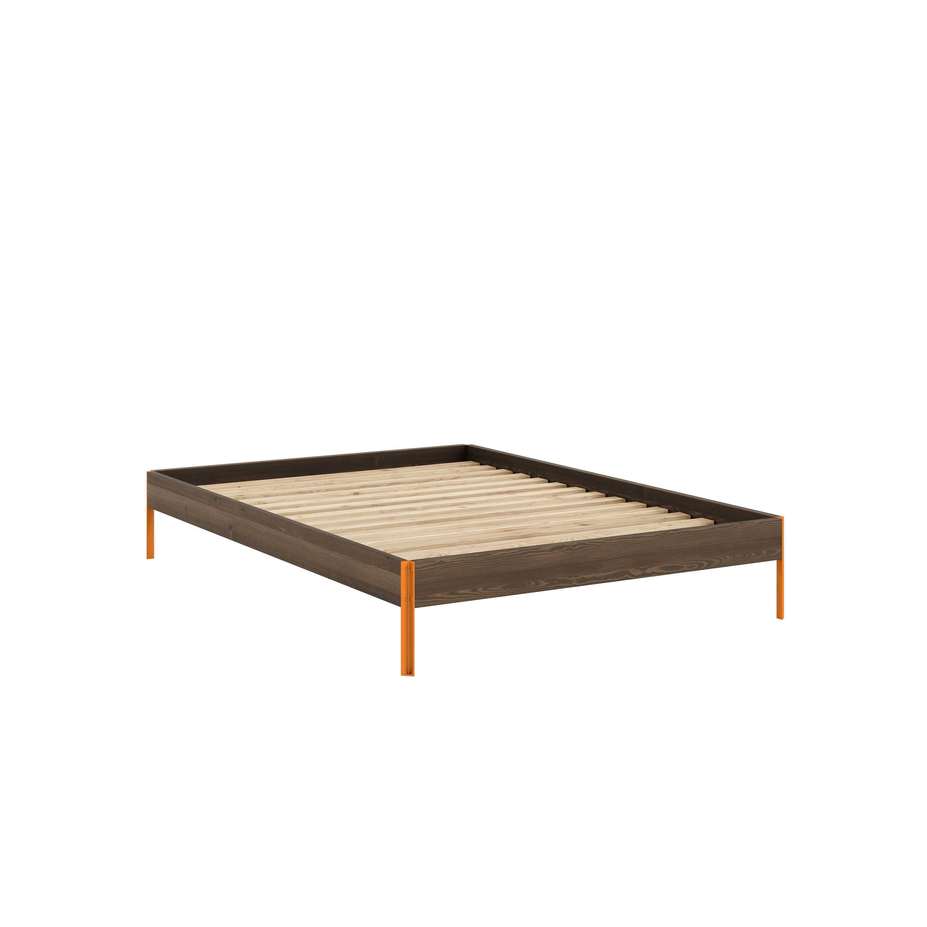 CORE BED CAROB BROWN SOLAR ORANGE 140X200