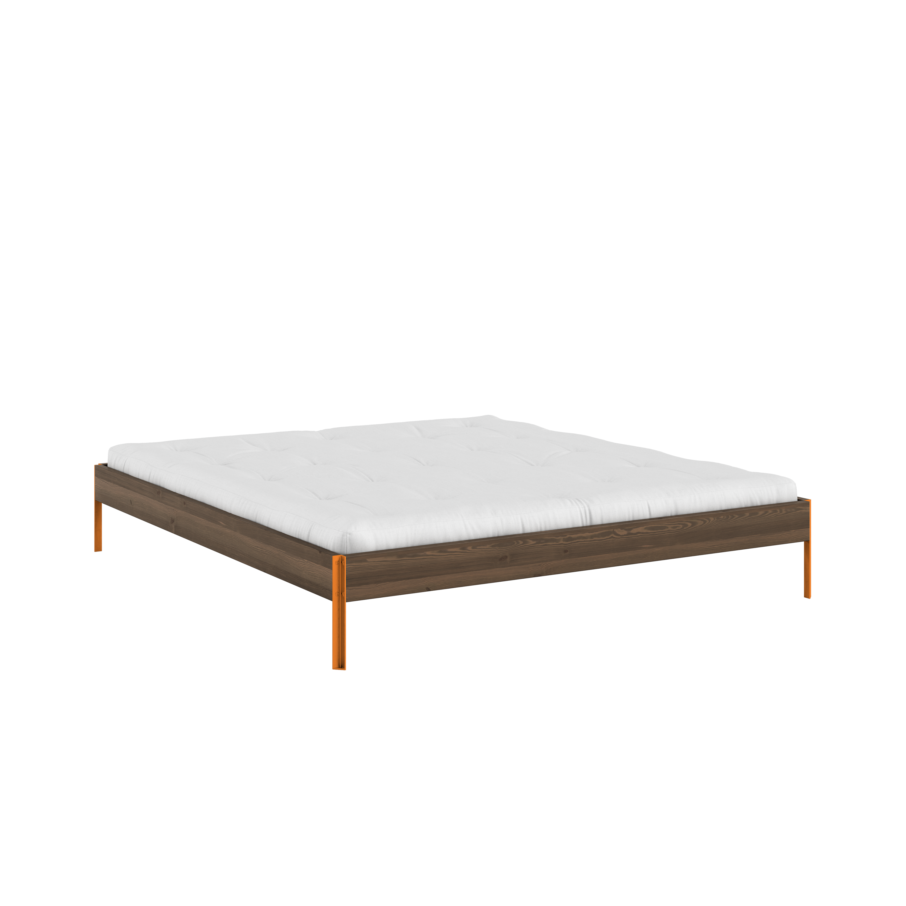 CORE BED CAROB BROWN SOLAR ORANGE 180X200