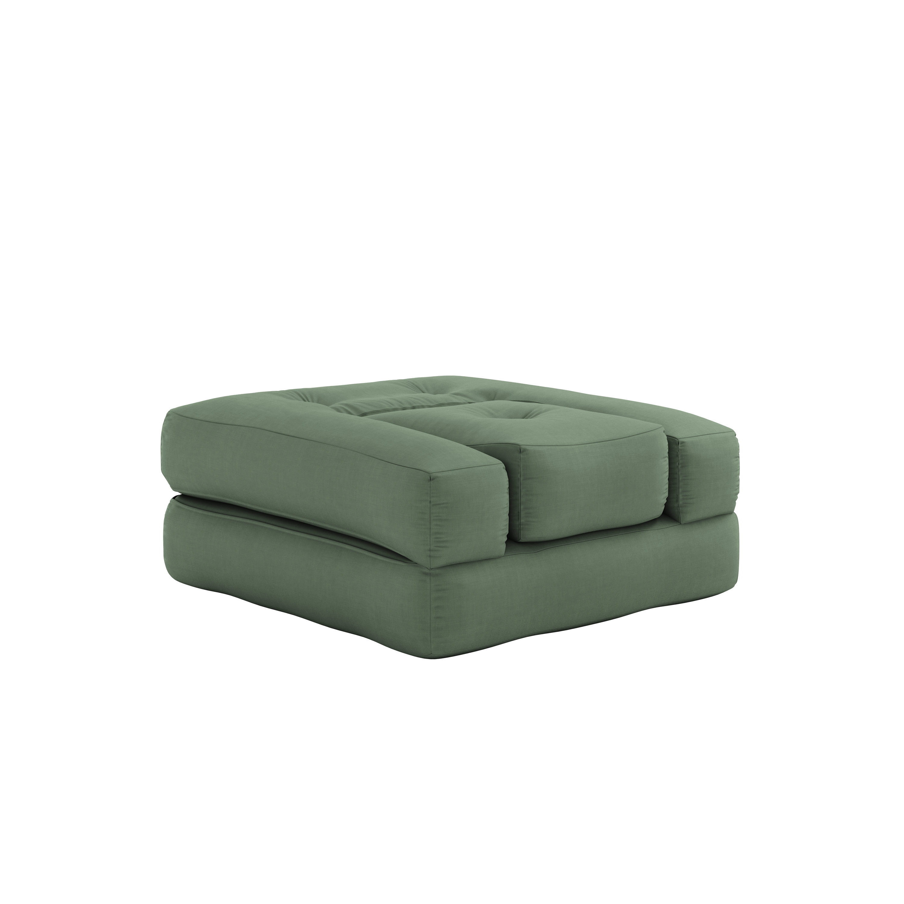 CUBE CHAIR OLIVE GREEN