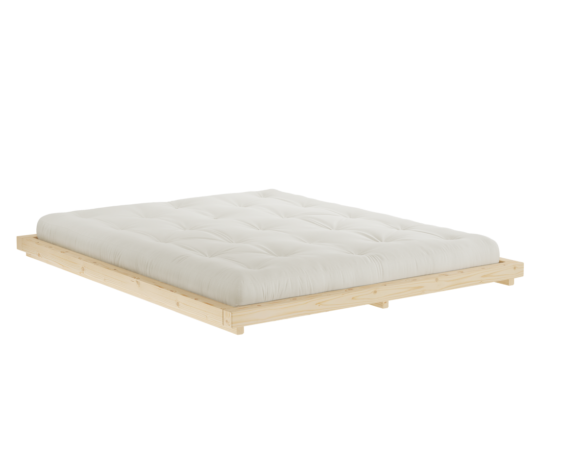 DOCK BED CLEAR LACQUERED 180 X 200